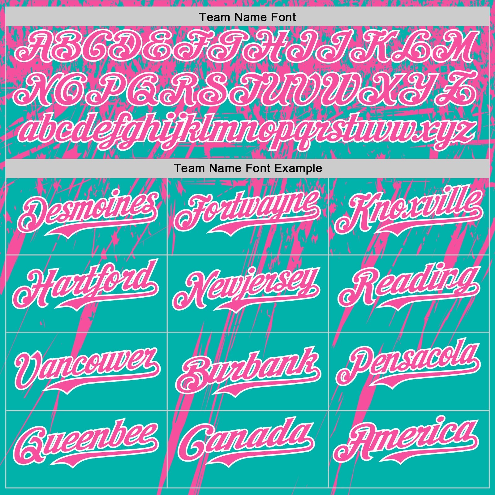 Custom Aqua Pink-White Distressed Scratch Brush Stroke Authentic Baseball Jersey