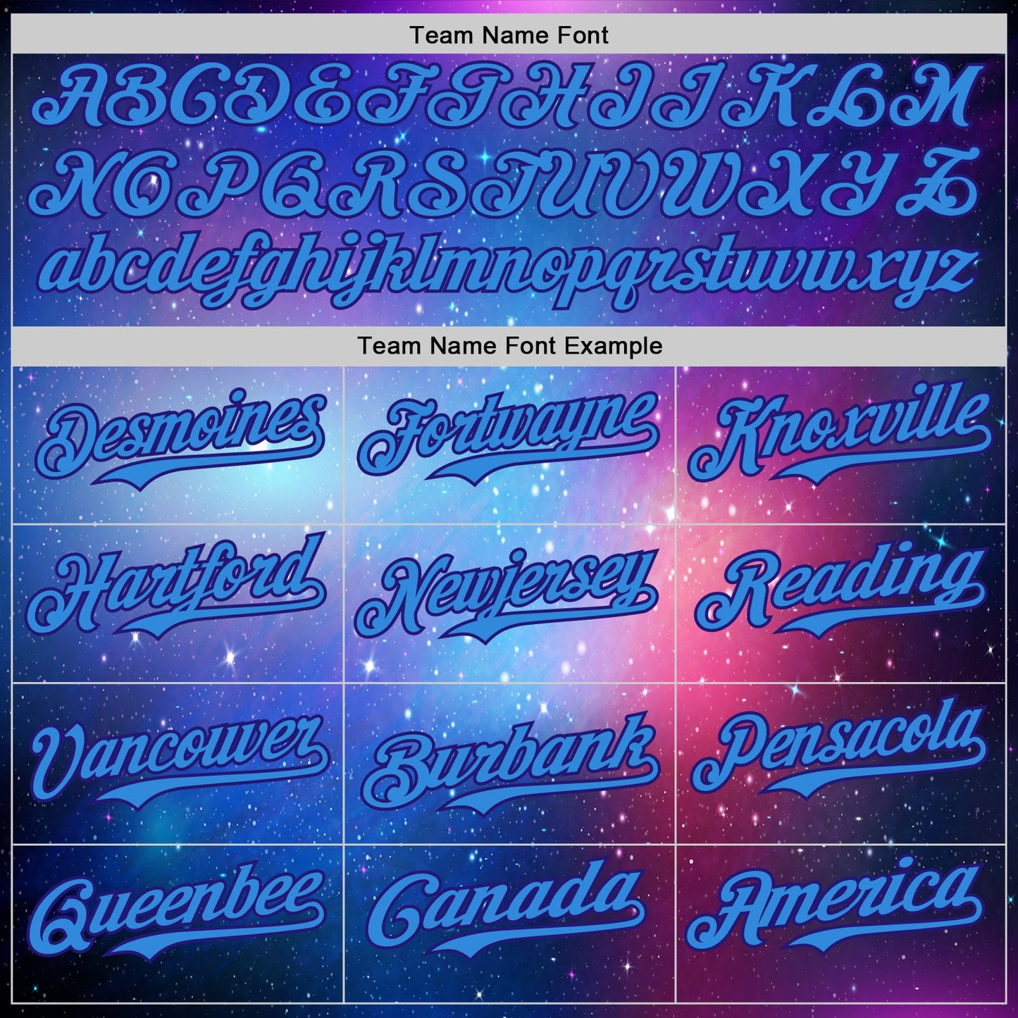 Custom Purple Electric Blue-Dark Purple Alien Family UFO Space Galaxy Flame Authentic Baseball Jersey