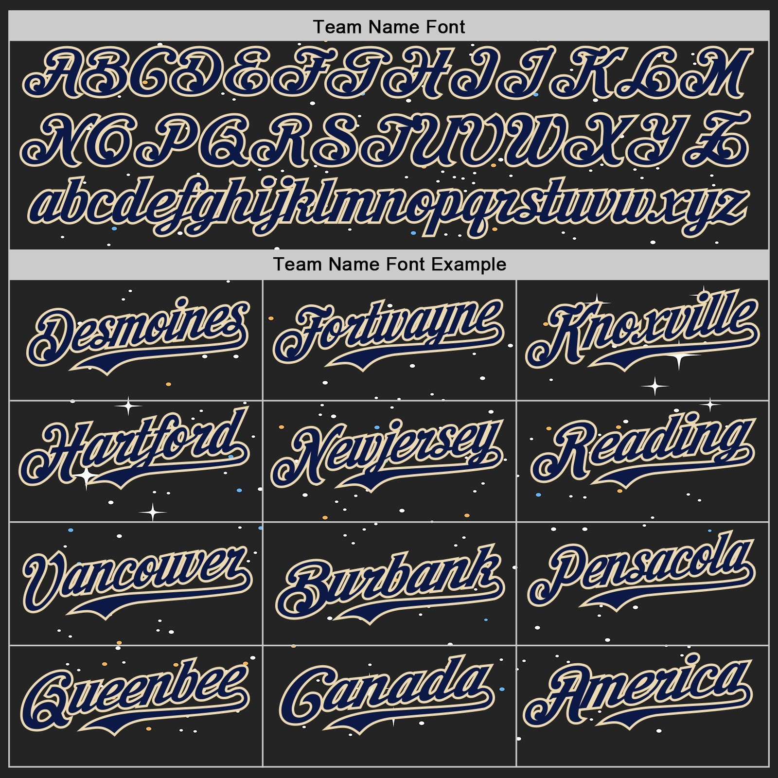 Custom Black Navy-Cream Alien UFO Galaxy Authentic Baseball Jersey