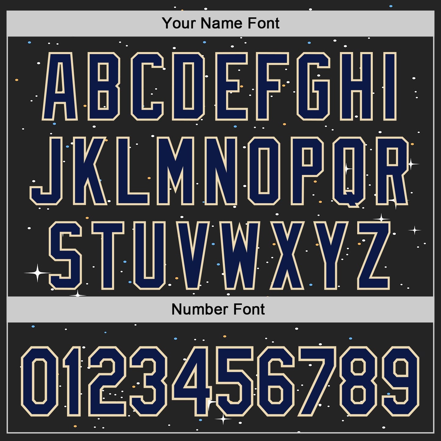 Custom Black Navy-Cream Alien UFO Galaxy Authentic Baseball Jersey