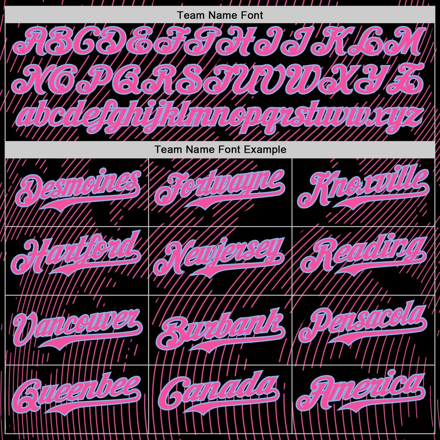 Custom Black Pink-Light Blue Curve Lines Authentic Baseball Jersey