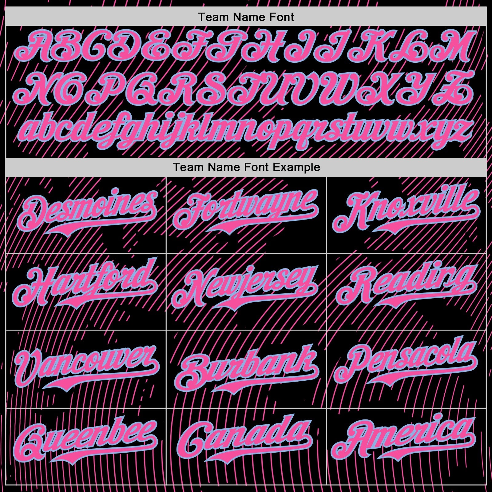 Custom Black Pink-Light Blue Curve Lines Authentic Baseball Jersey