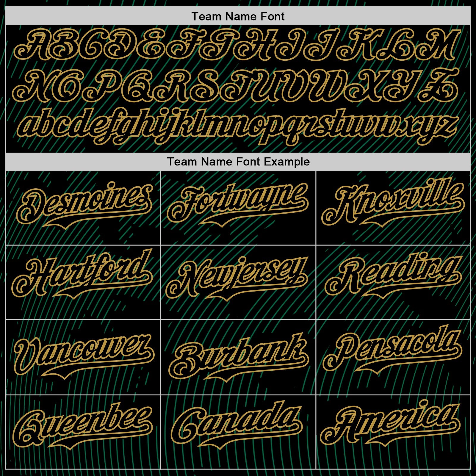 Custom Black Kelly Green-Old Gold Curve Lines Authentic Baseball Jersey
