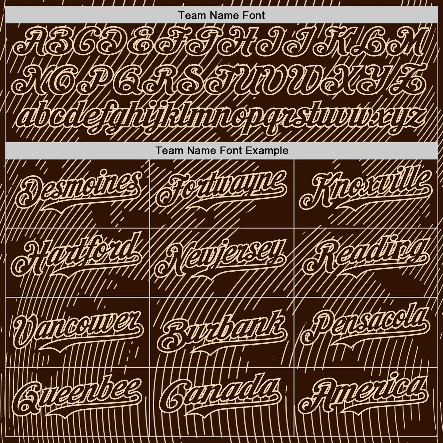 Custom Brown Cream Curve Lines Authentic Baseball Jersey