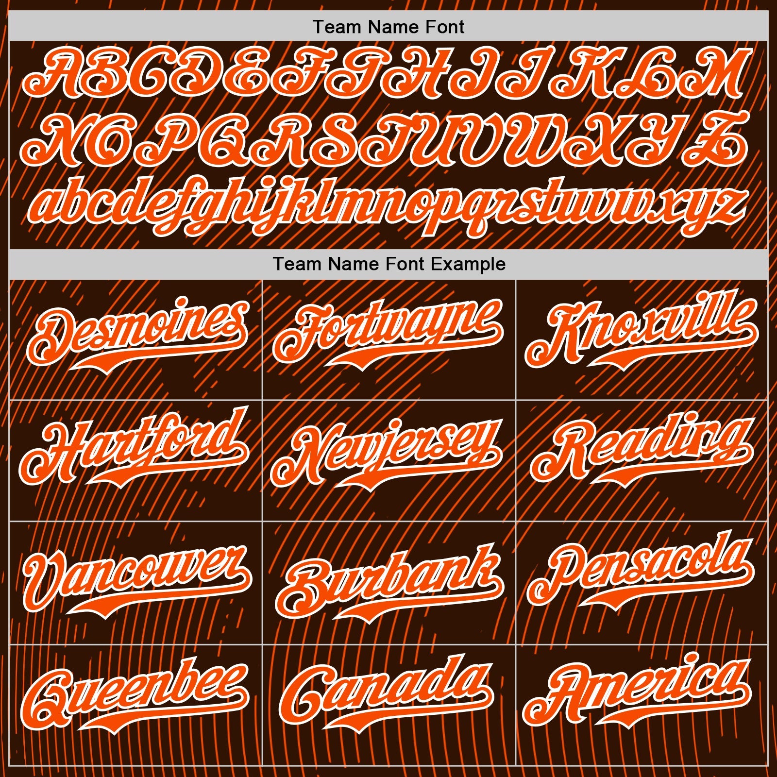 Custom Brown Orange-White Curve Lines Authentic Baseball Jersey