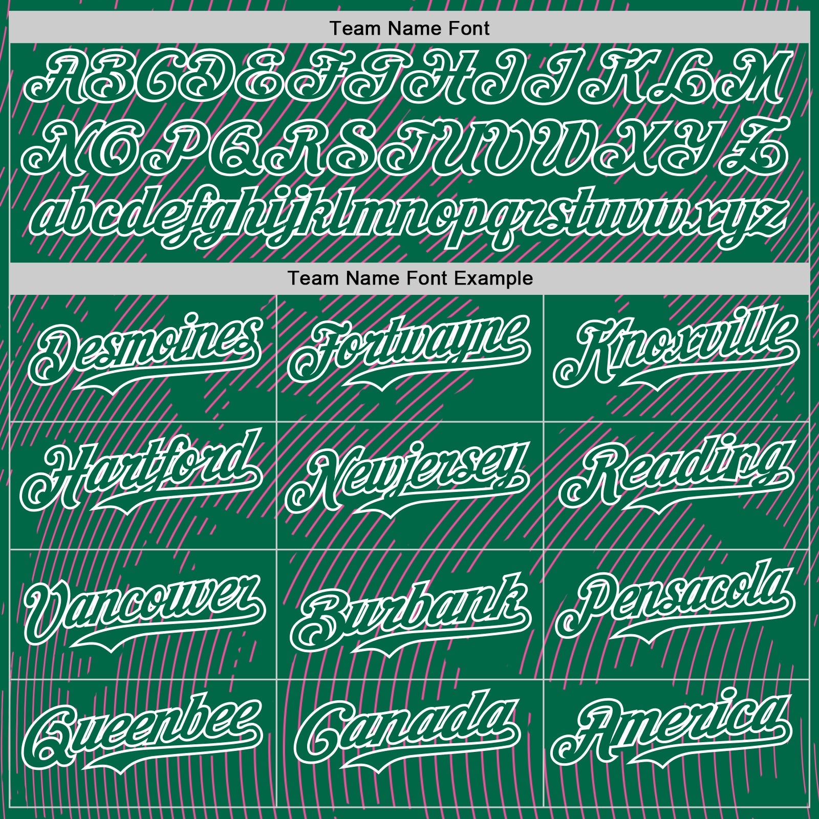 Custom Kelly Green Pink-White Curve Lines Authentic Baseball Jersey