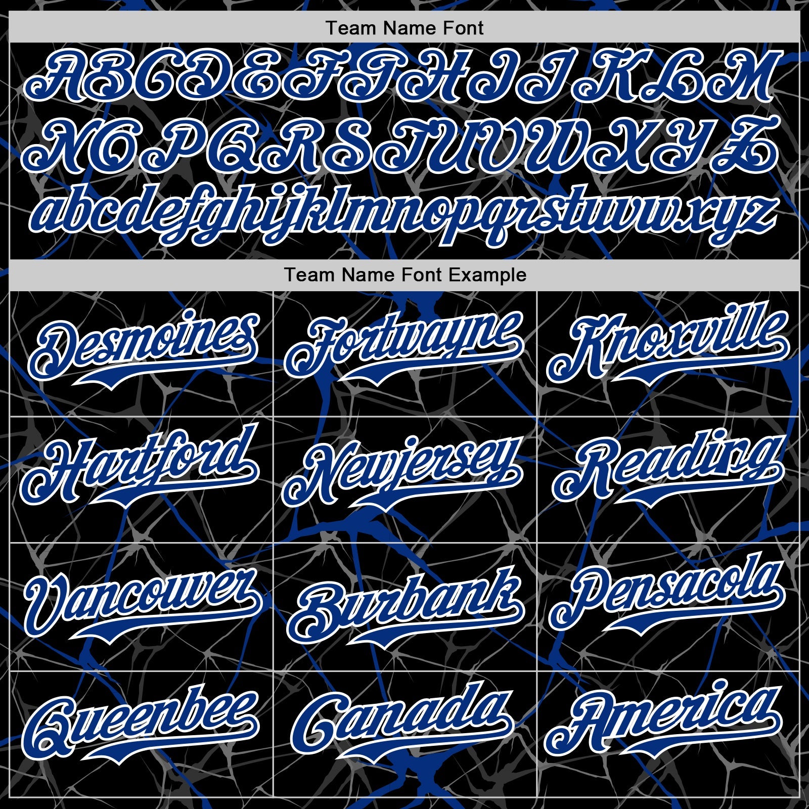 Custom Black Royal-White 3D Pattern Design Abstract Network Authentic Baseball Jersey