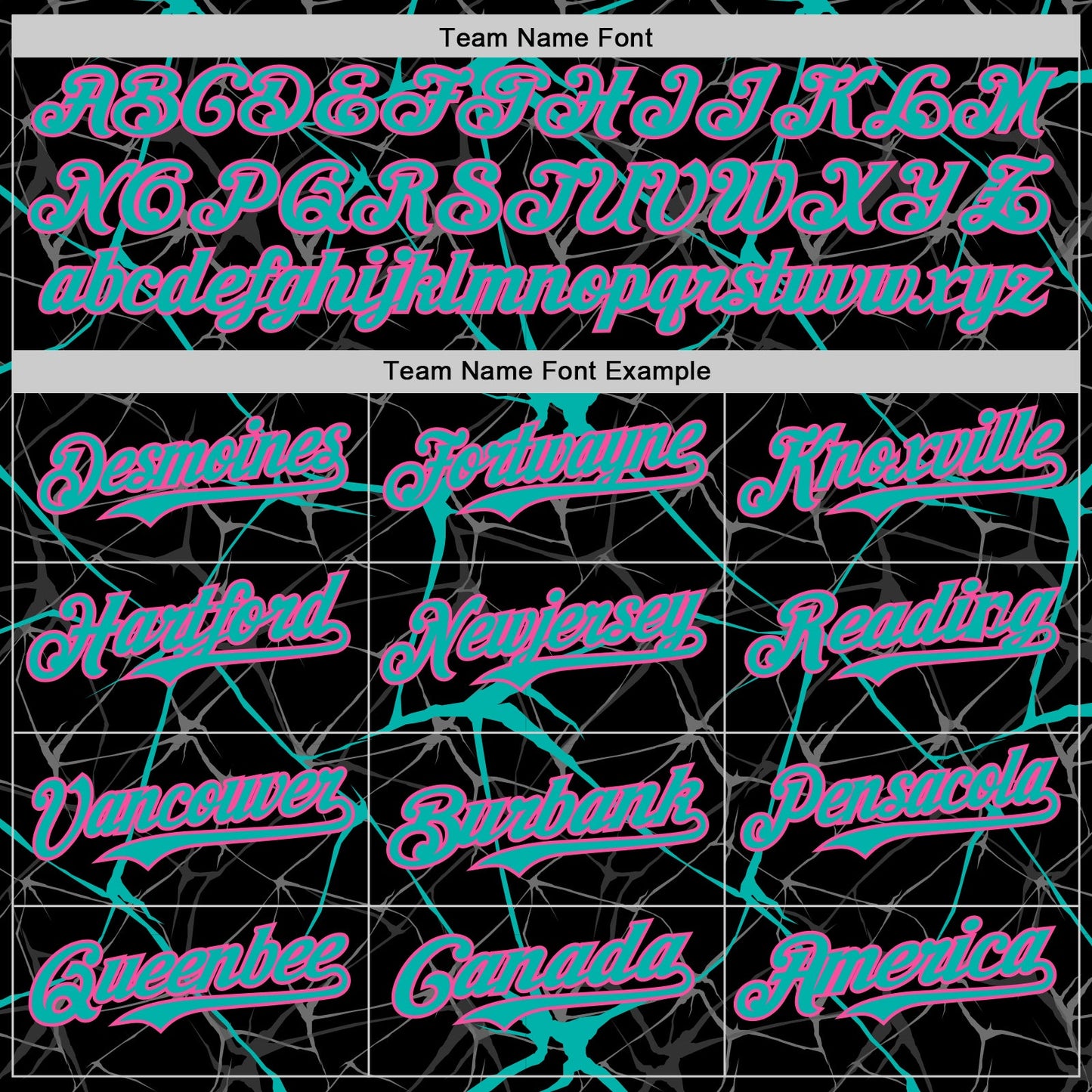 Custom Black Aqua-Pink 3D Pattern Design Abstract Network Authentic Baseball Jersey