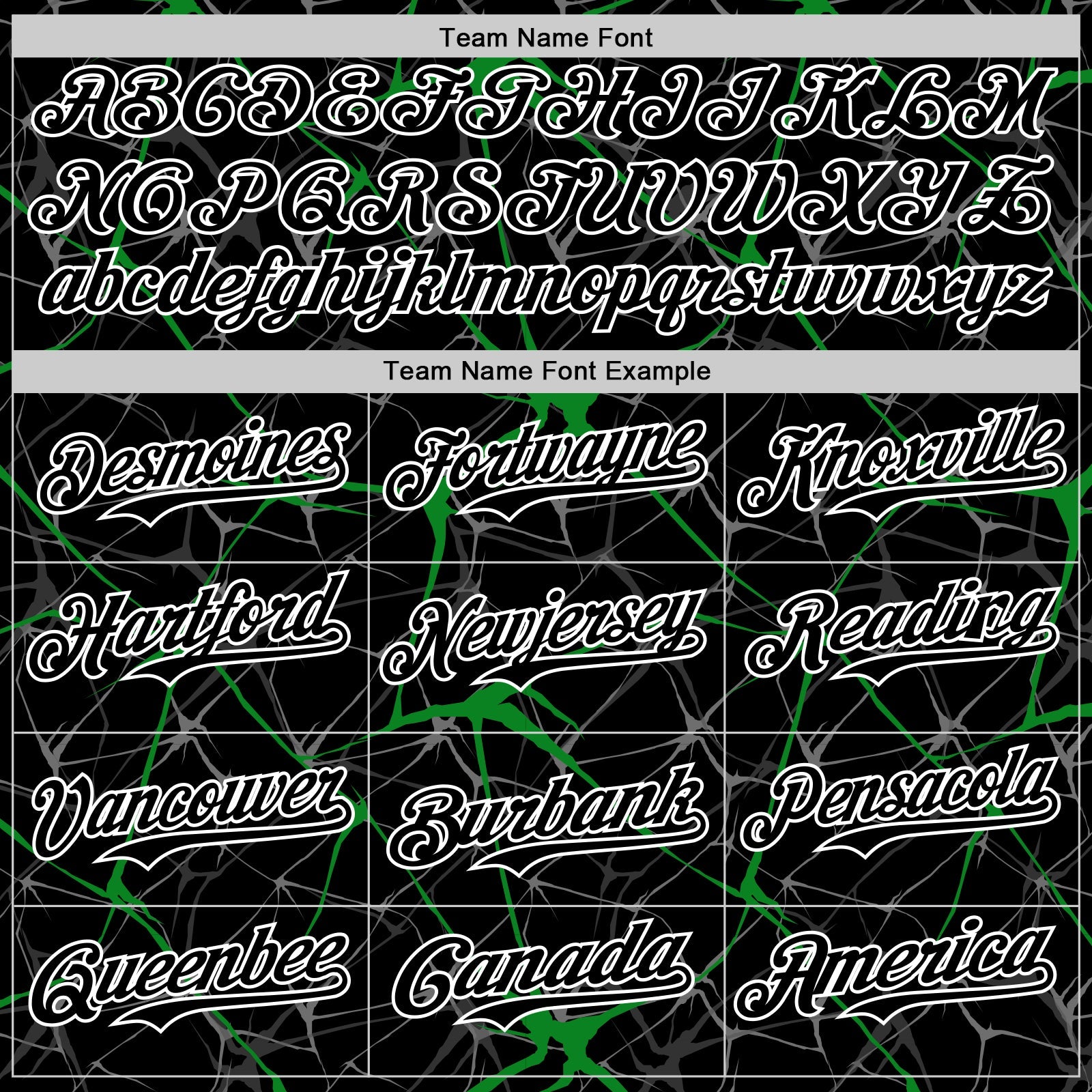 Custom Black Grass Green-White 3D Pattern Design Abstract Network Authentic Baseball Jersey