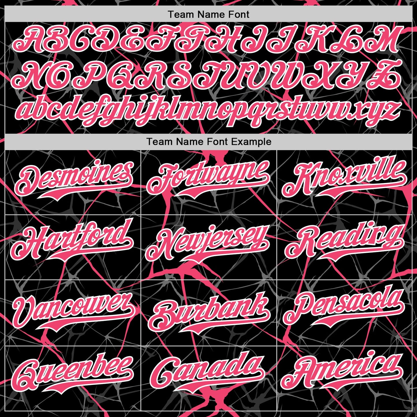 Custom Black Neon Pink-White 3D Pattern Design Abstract Network Authentic Baseball Jersey