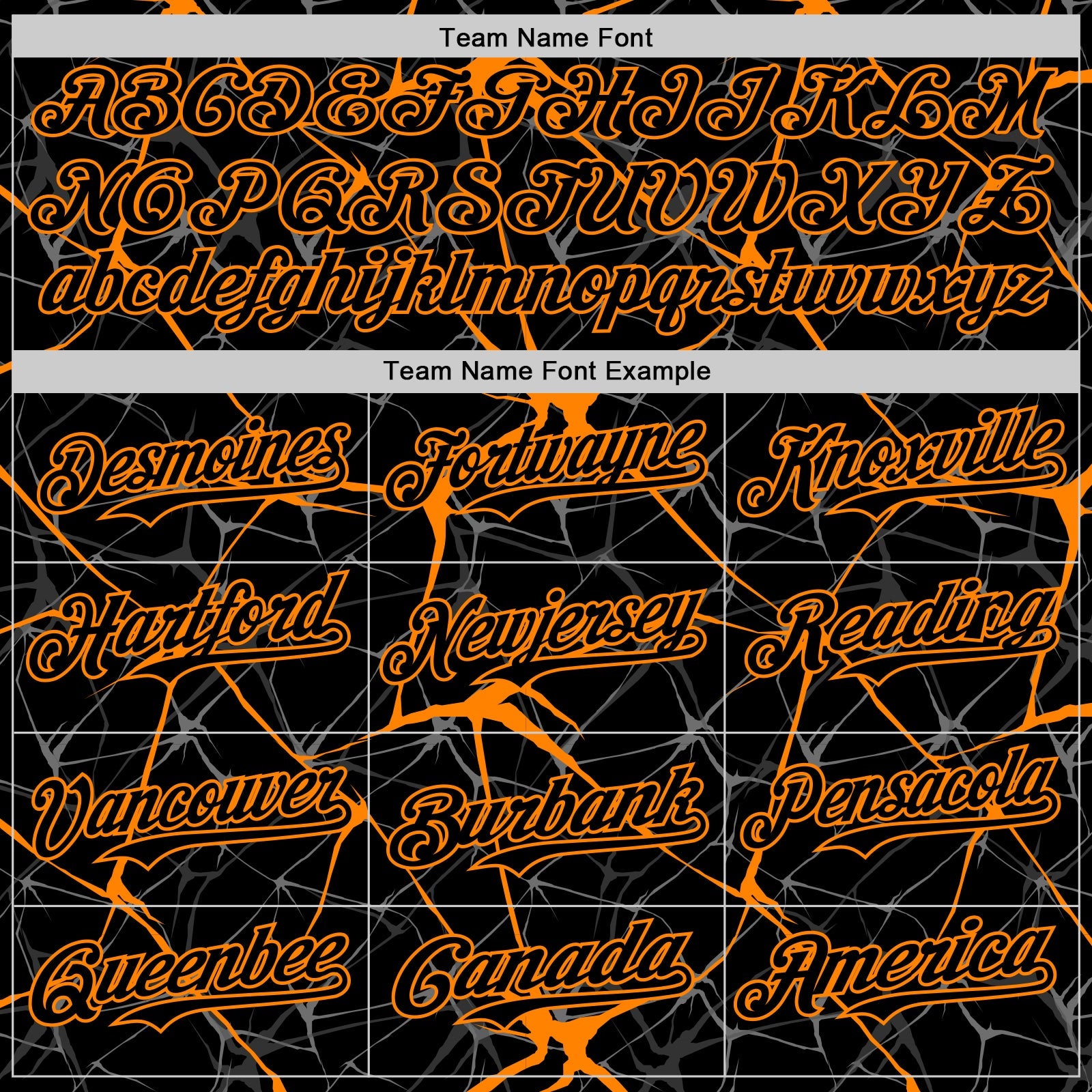 Custom Black Bay Orange 3D Pattern Design Abstract Network Authentic Baseball Jersey