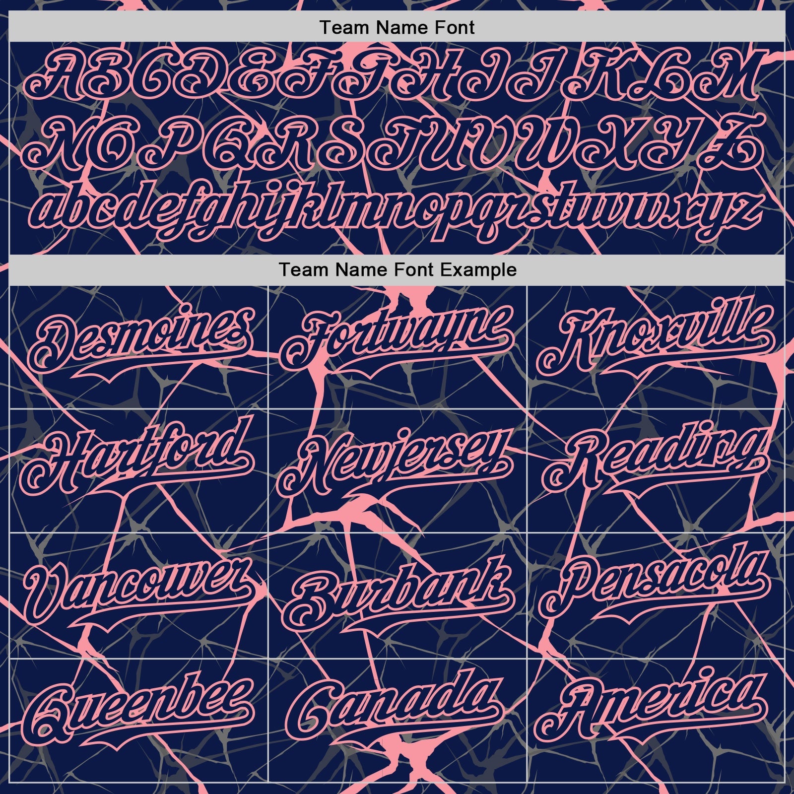 Custom Navy Medium Pink 3D Pattern Design Abstract Network Authentic Baseball Jersey