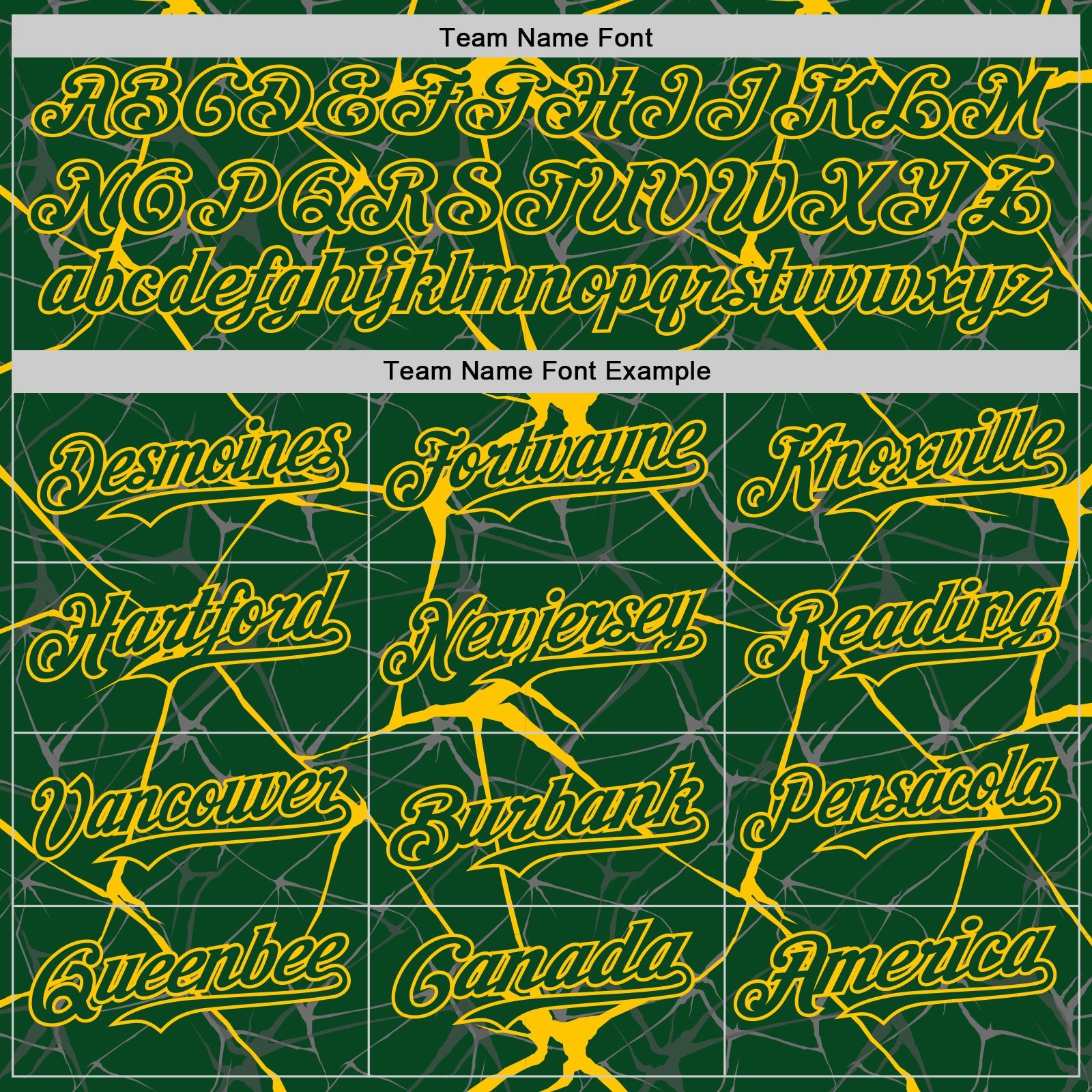 Custom Green Yellow 3D Pattern Design Abstract Network Authentic Baseball Jersey