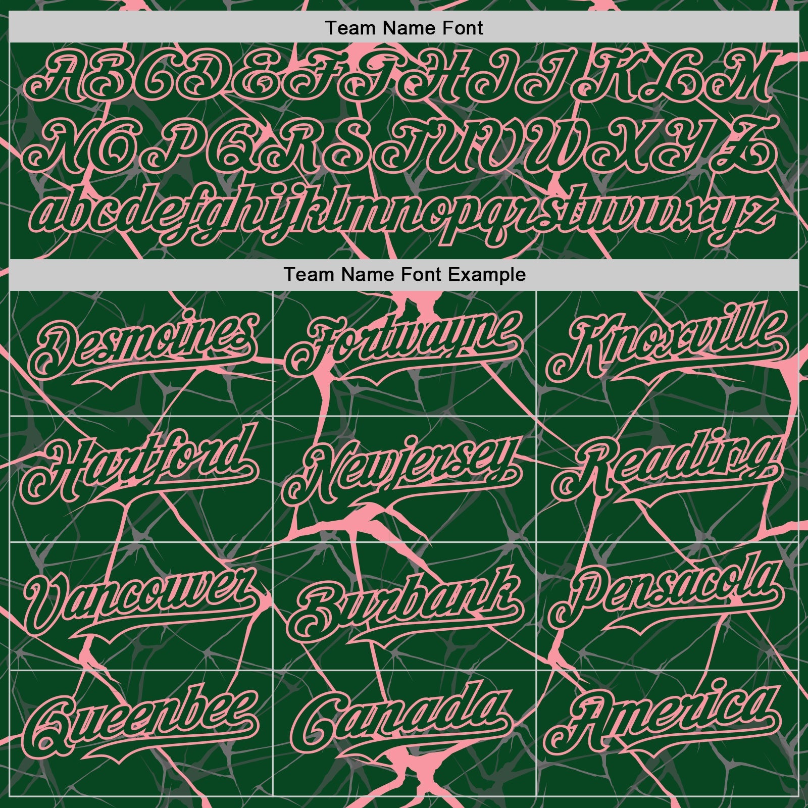 Custom Green Medium Pink 3D Pattern Design Abstract Network Authentic Baseball Jersey