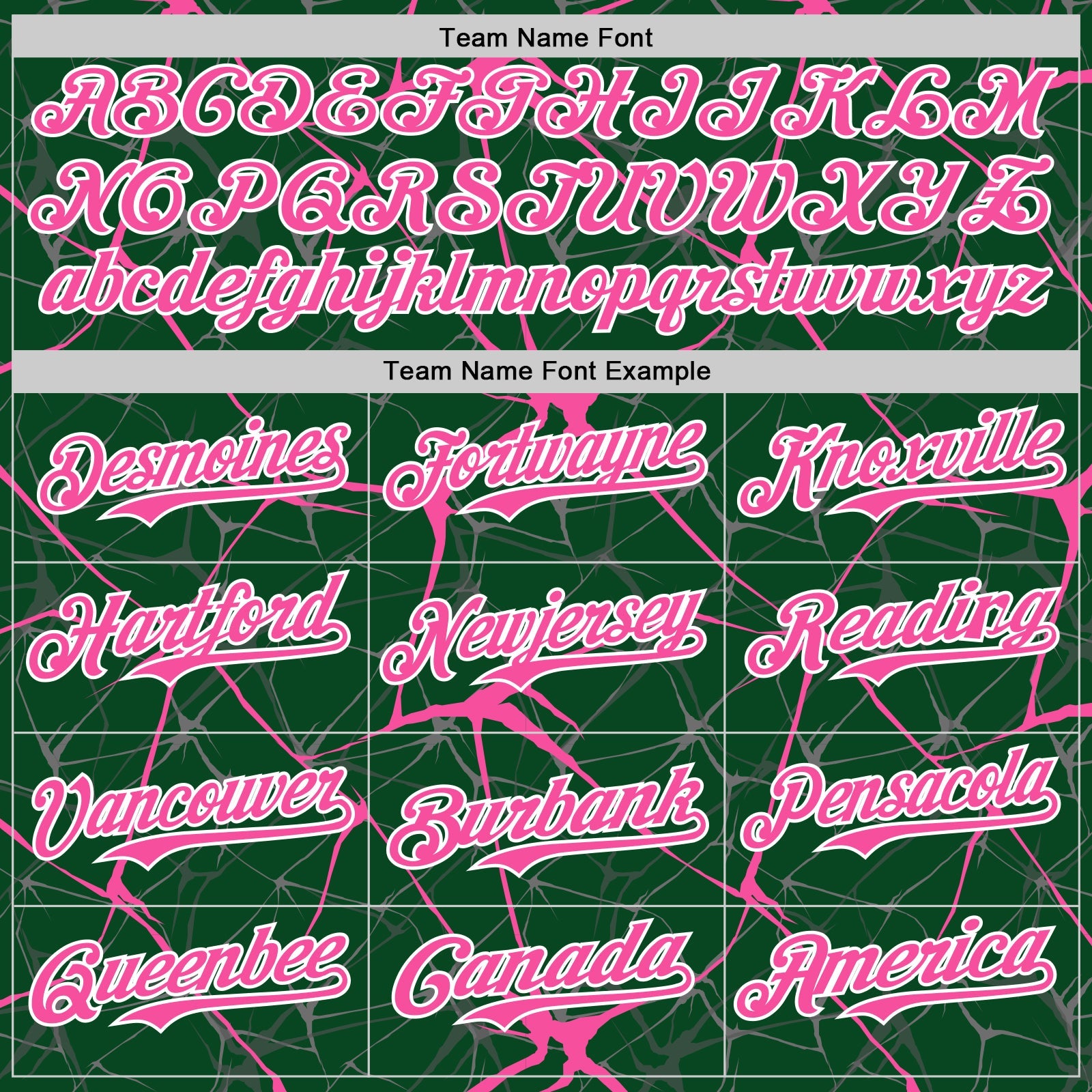 Custom Green Pink-White 3D Pattern Design Abstract Network Authentic Baseball Jersey