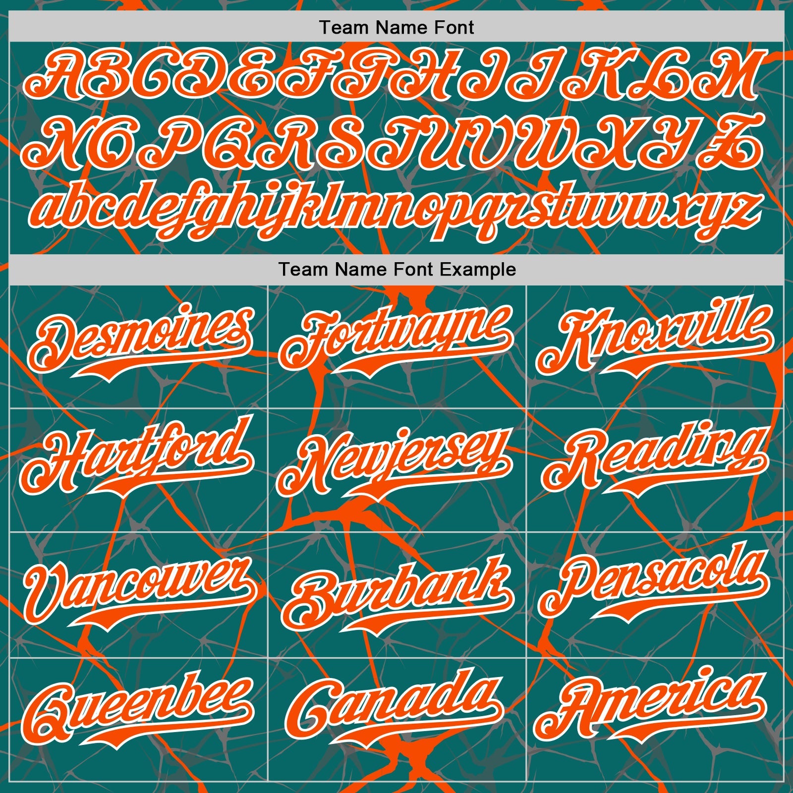 Custom Teal Orange-White 3D Pattern Design Abstract Network Authentic Baseball Jersey