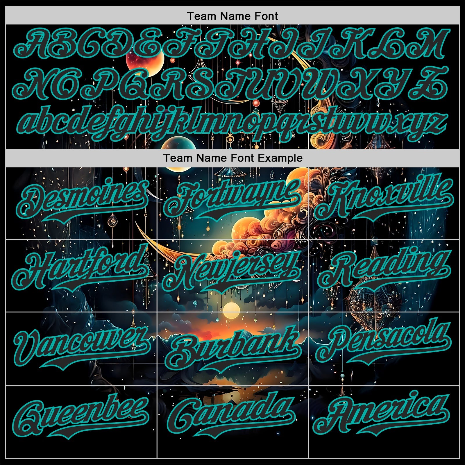 Custom Black-Aqua Galaxy Star Nebula Authentic Baseball Jersey