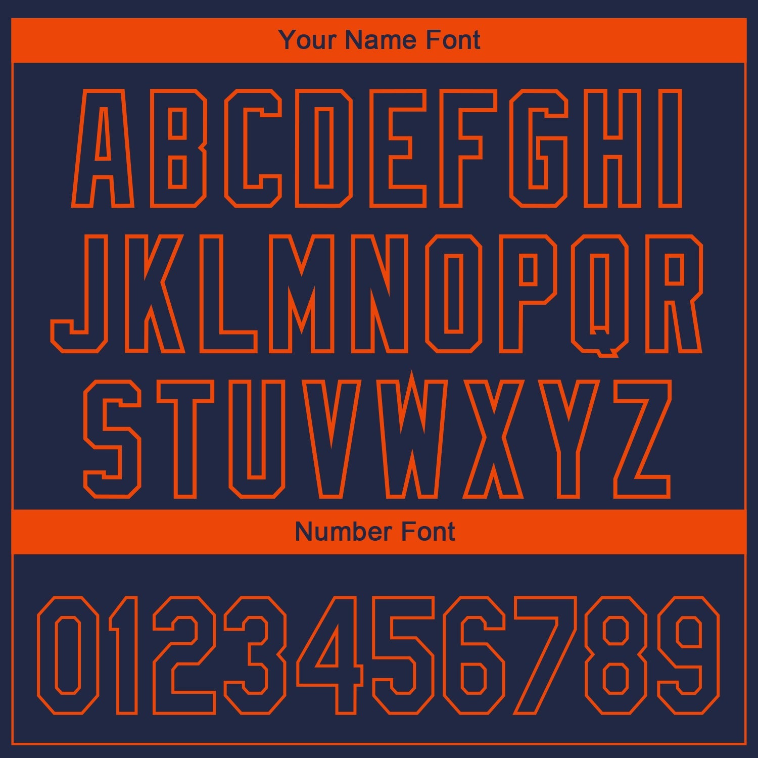 Custom Navy Orange 3D Denver City Edition Fade Fashion Authentic Baseball Jersey