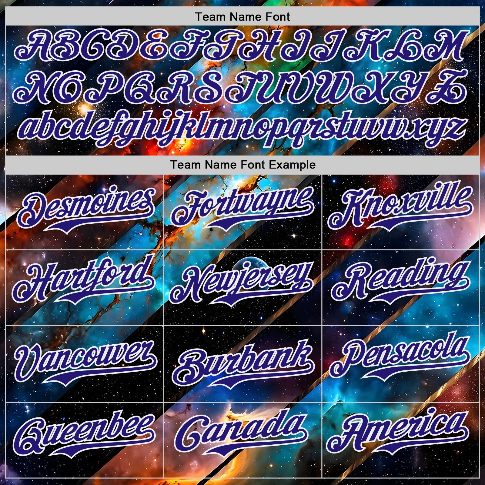 Custom Black Dark Purple-White Galaxy Star Nebula Authentic Baseball Jersey