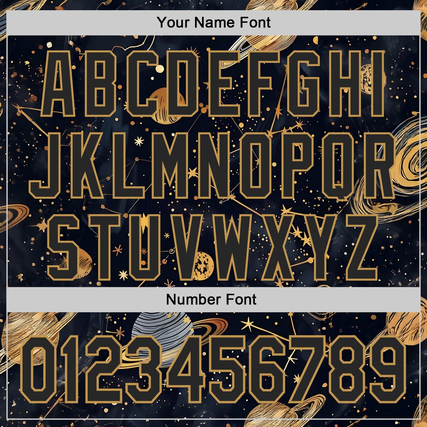 Custom Black-Vegas Gold Galaxy Star Authentic Baseball Jersey