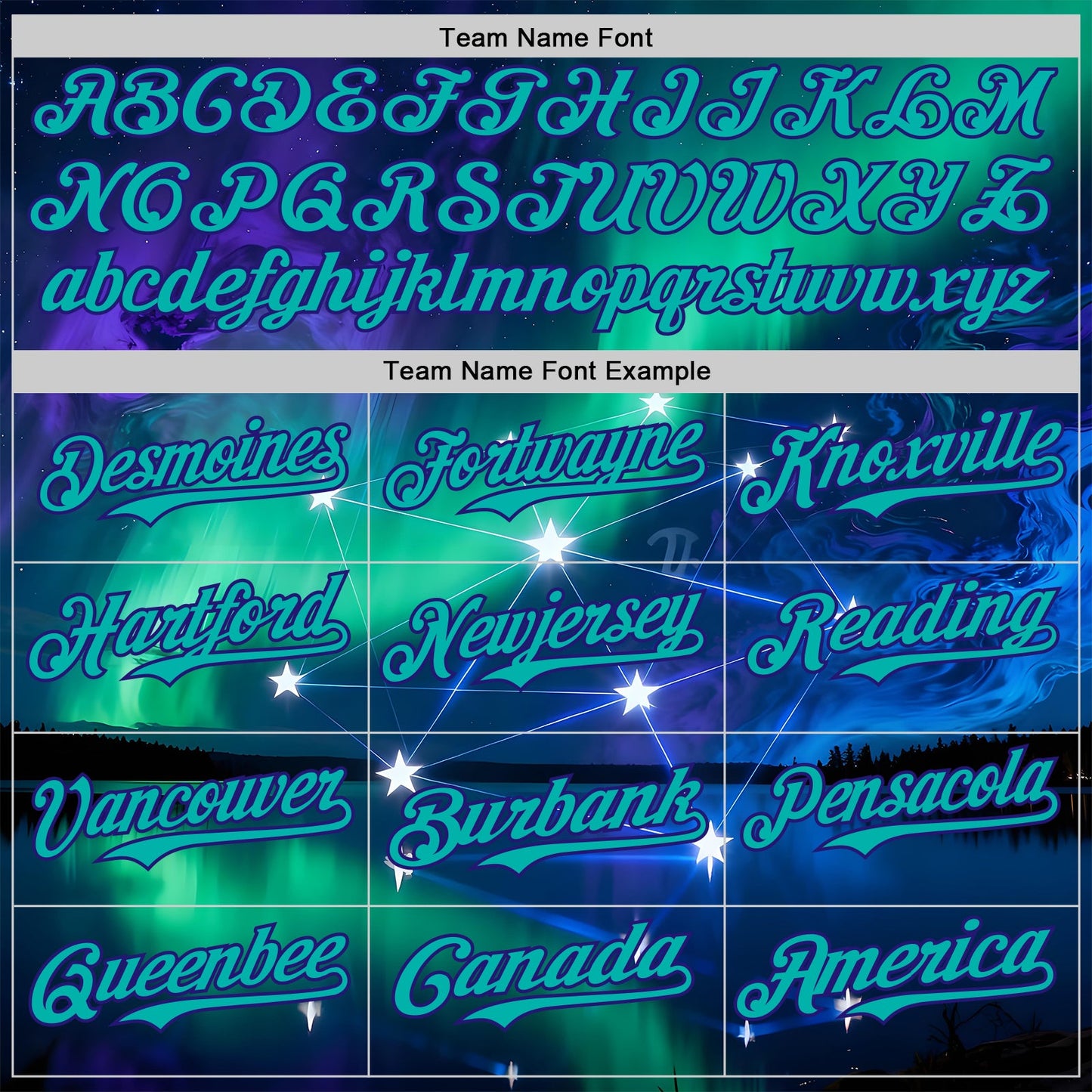 Custom Blue Aqua-Dark Purple Galaxy Star Authentic Baseball Jersey