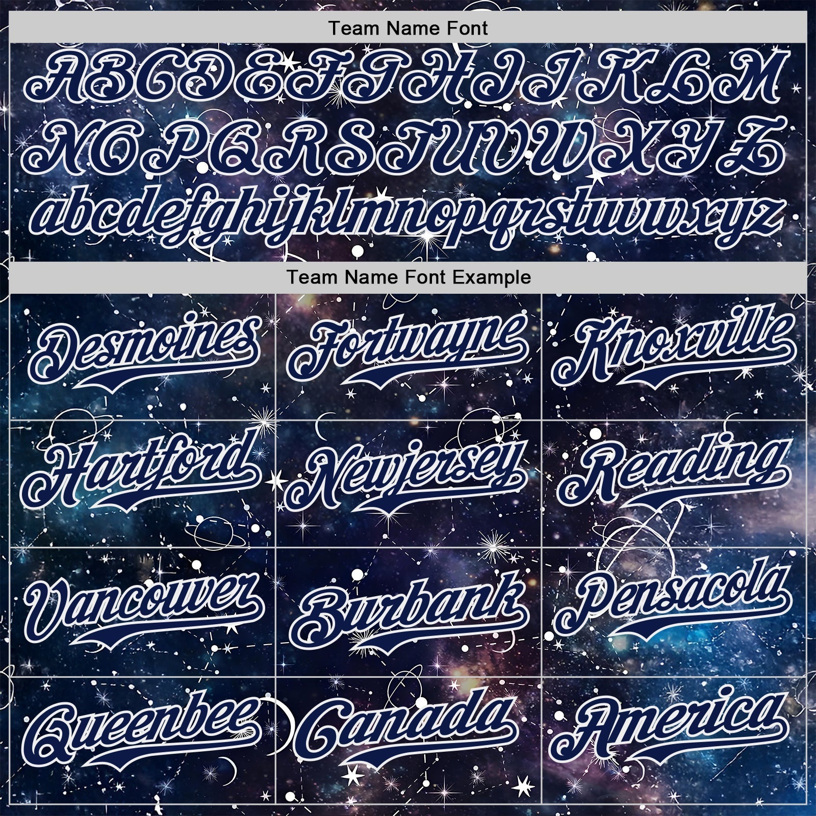 Custom Navy-White Galaxy Star Nebula Authentic Baseball Jersey