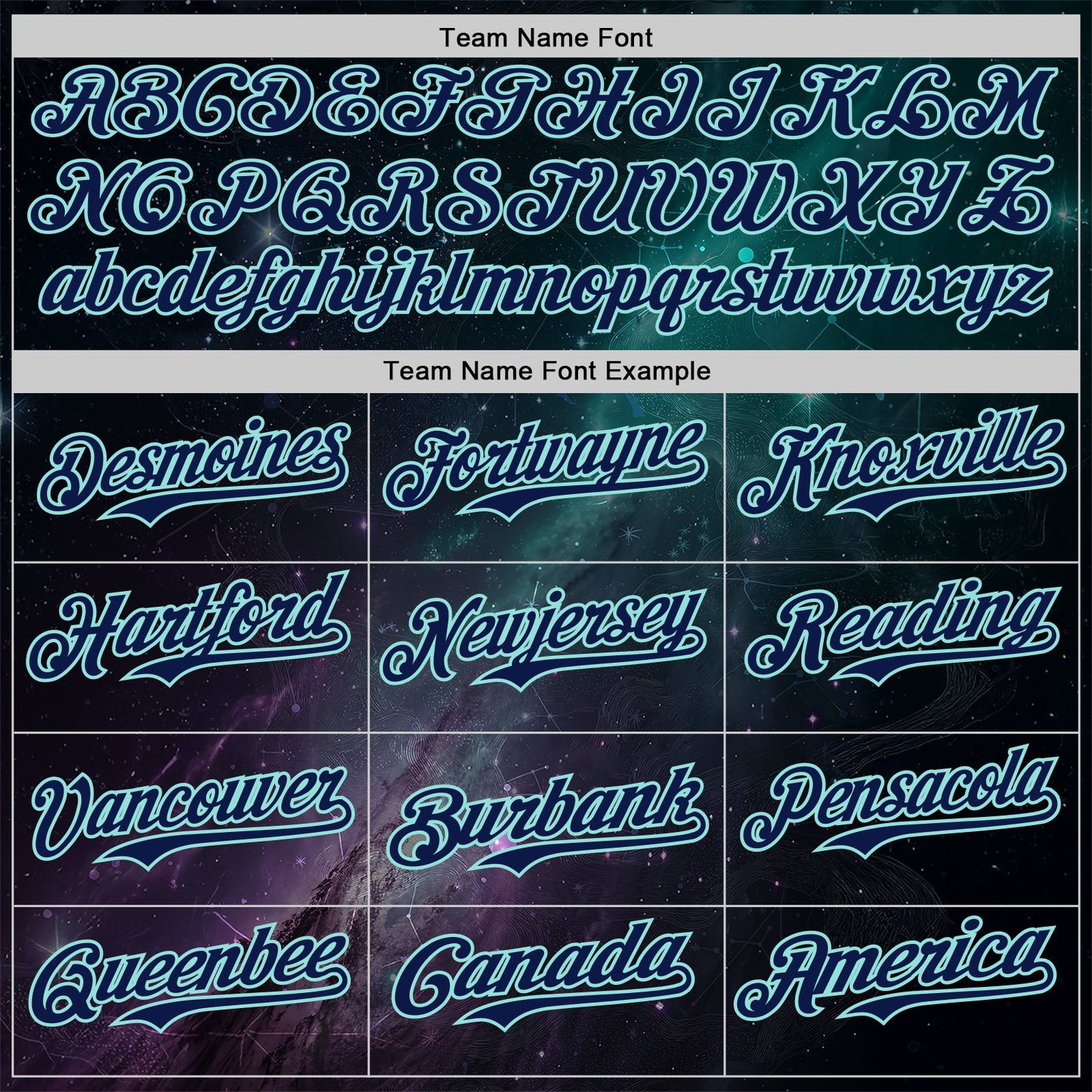 Custom Black Navy-Ice Blue Galaxy Star Nebula Authentic Baseball Jersey