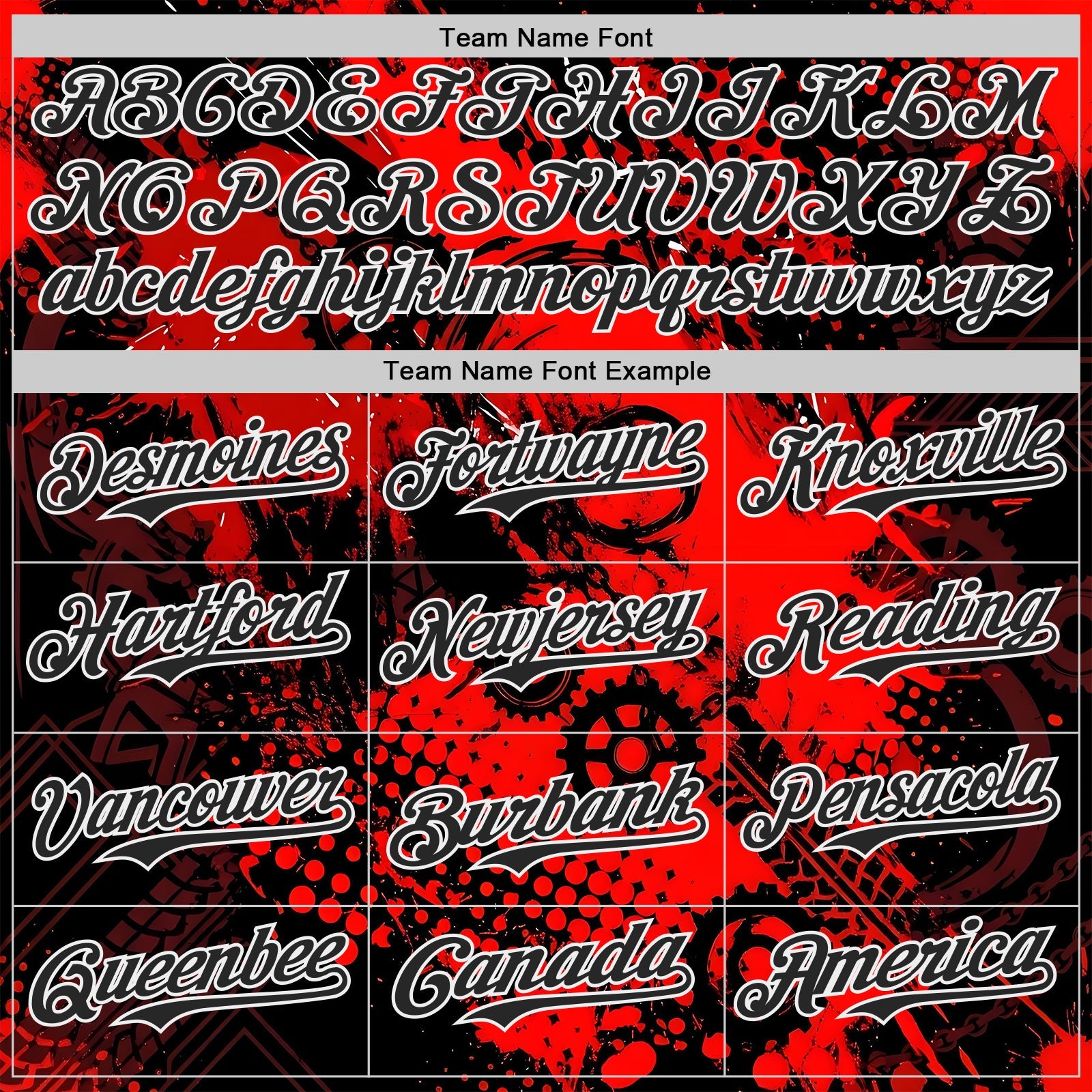 Custom Red Black-White 3D Pattern Design Motorcycle Motocross Halftone Dot Authentic Baseball Jersey