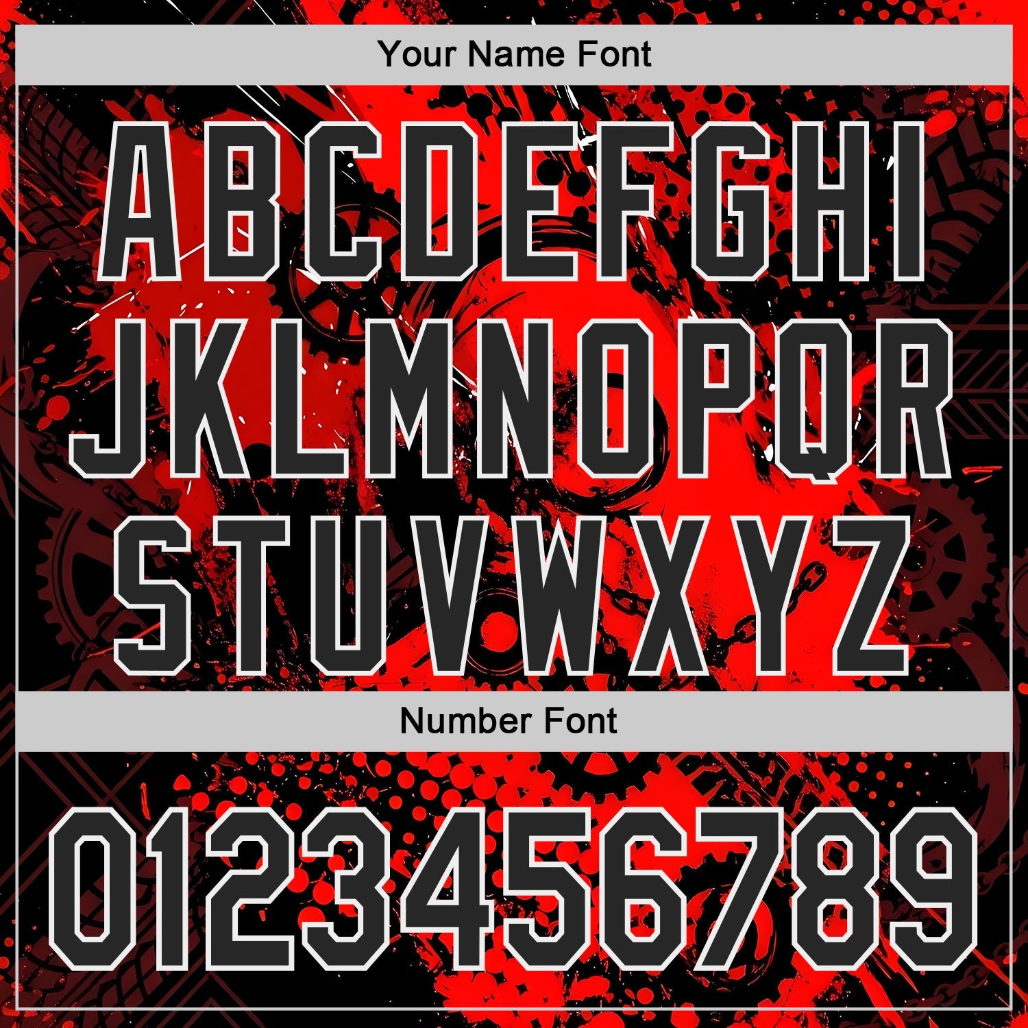 Custom Red Black-White 3D Pattern Design Motorcycle Motocross Halftone Dot Authentic Baseball Jersey