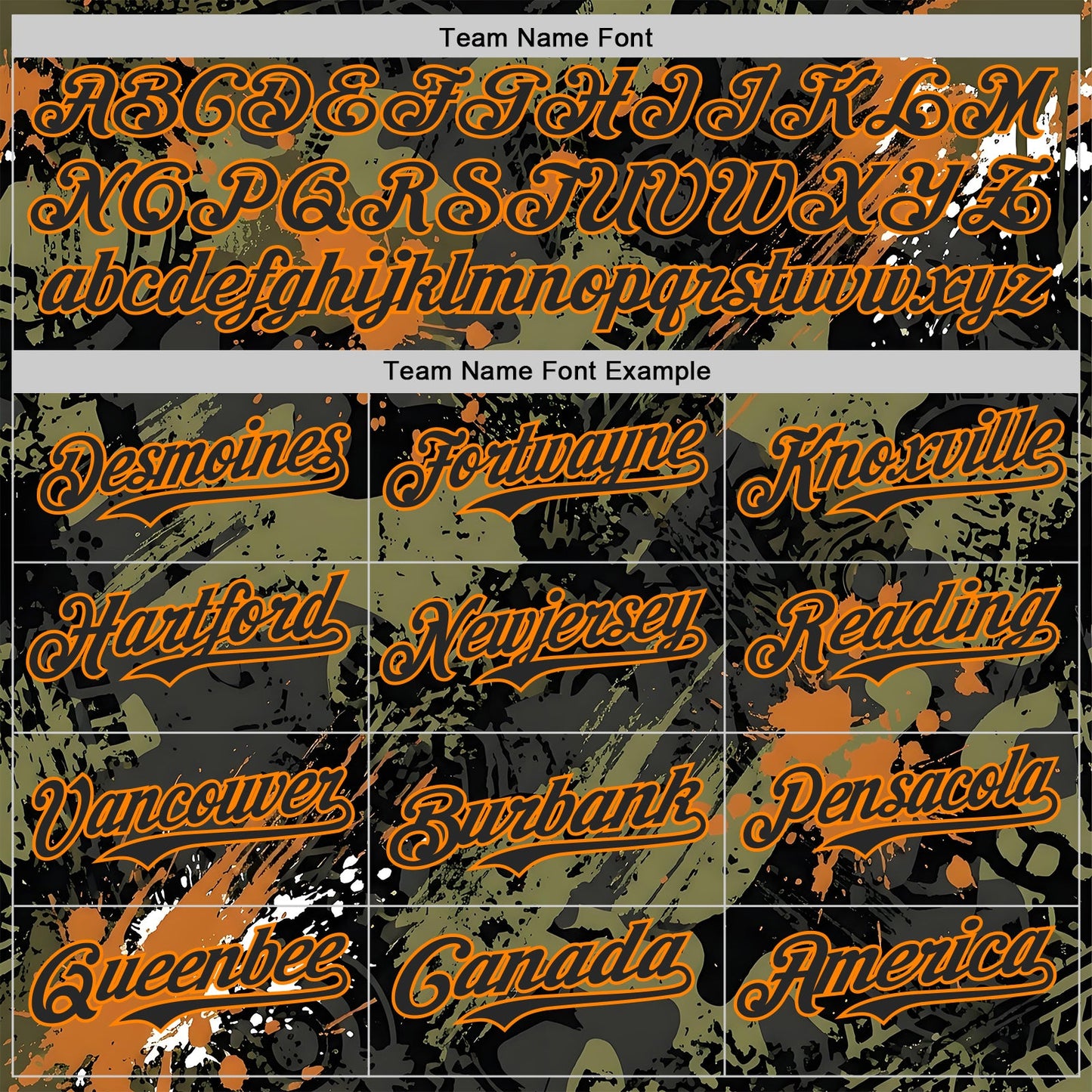 Custom Black Olive-Bay Orange 3D Pattern Design Motorcycle Motocross Splash Authentic Baseball Jersey