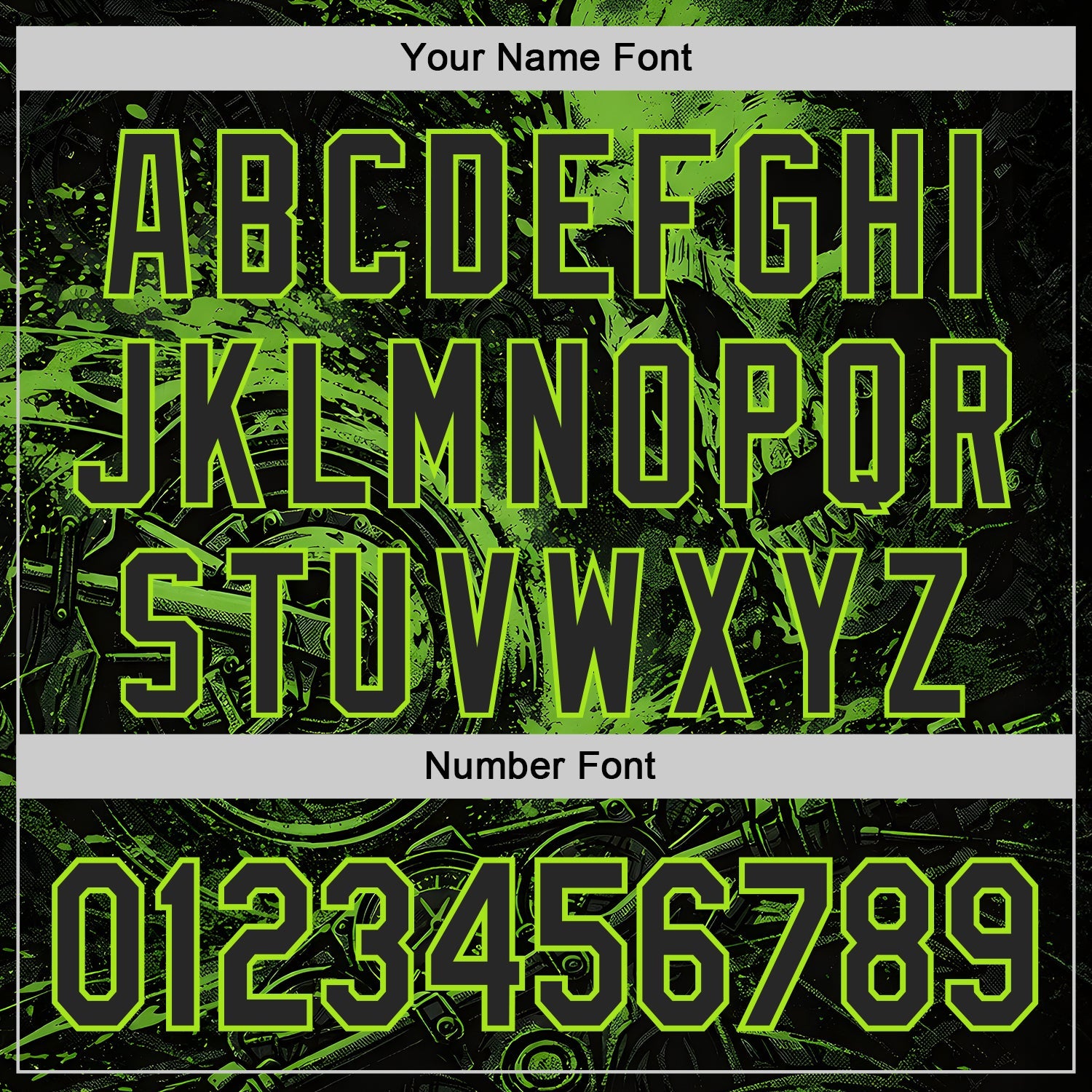 Custom Black-Neon Green 3D Pattern Design Motorcycle Motocross Skull Authentic Baseball Jersey
