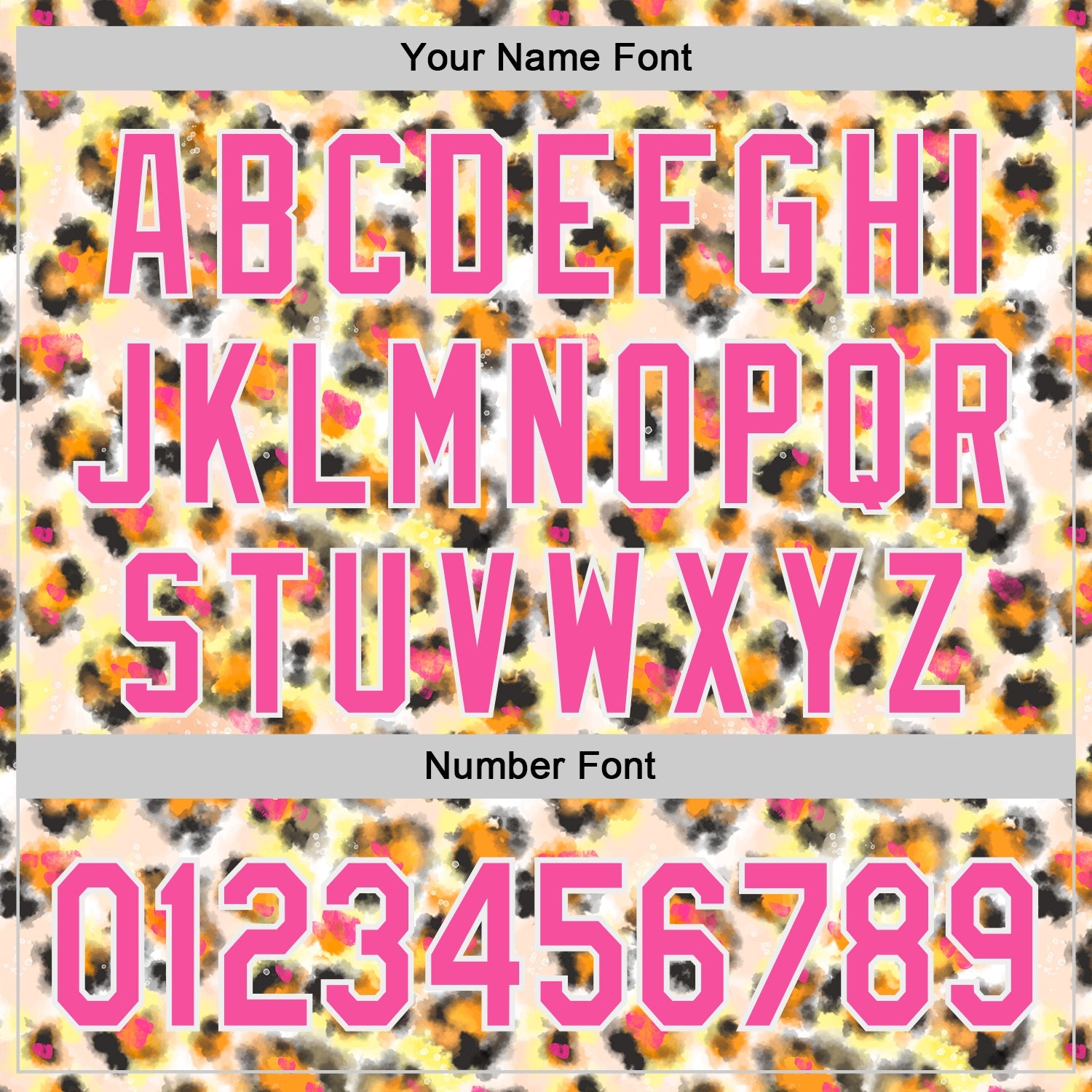 Custom Cream Pink-White Leopard Print Authentic Baseball Jersey
