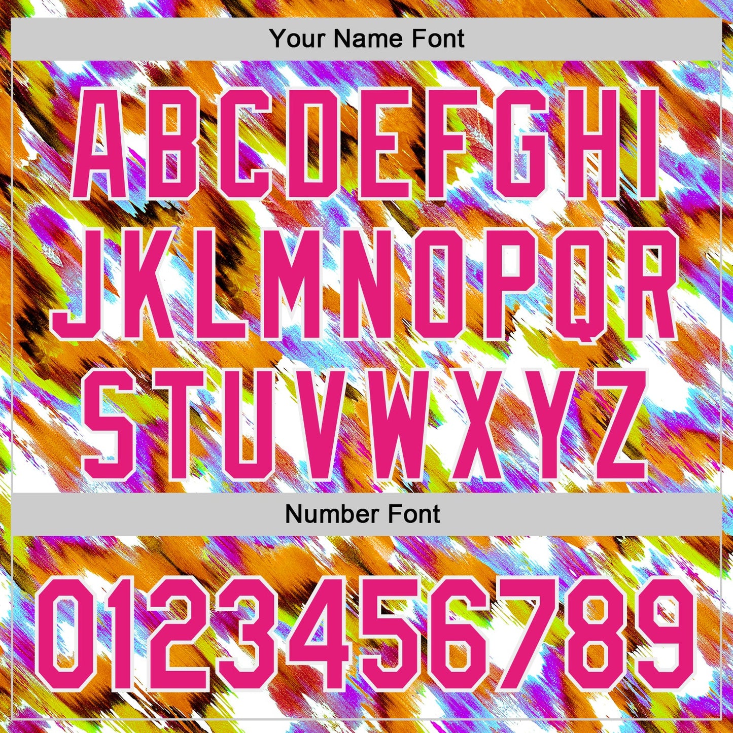Custom Orange Hot Pink-White Leopard Print Authentic Baseball Jersey
