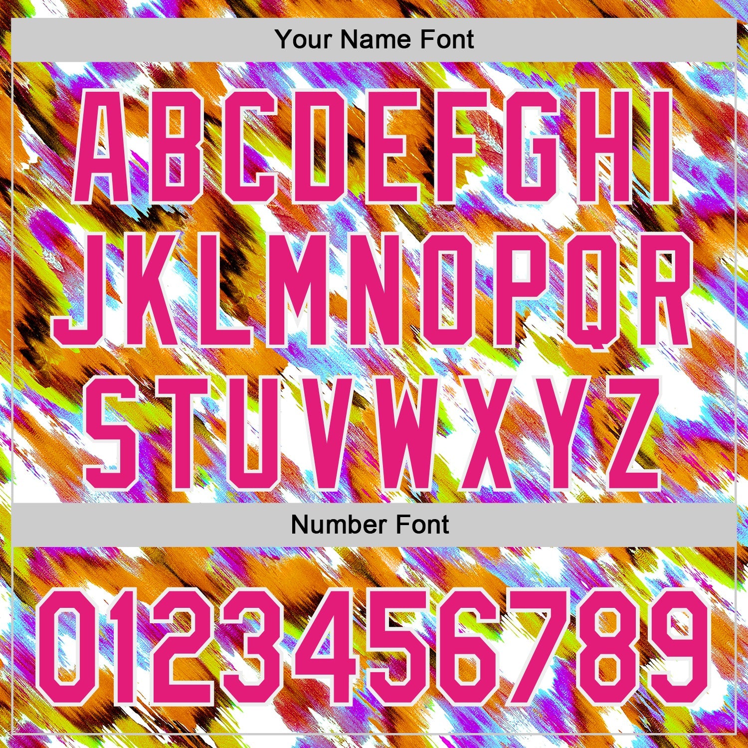 Custom Orange Hot Pink-White Leopard Print Authentic Baseball Jersey