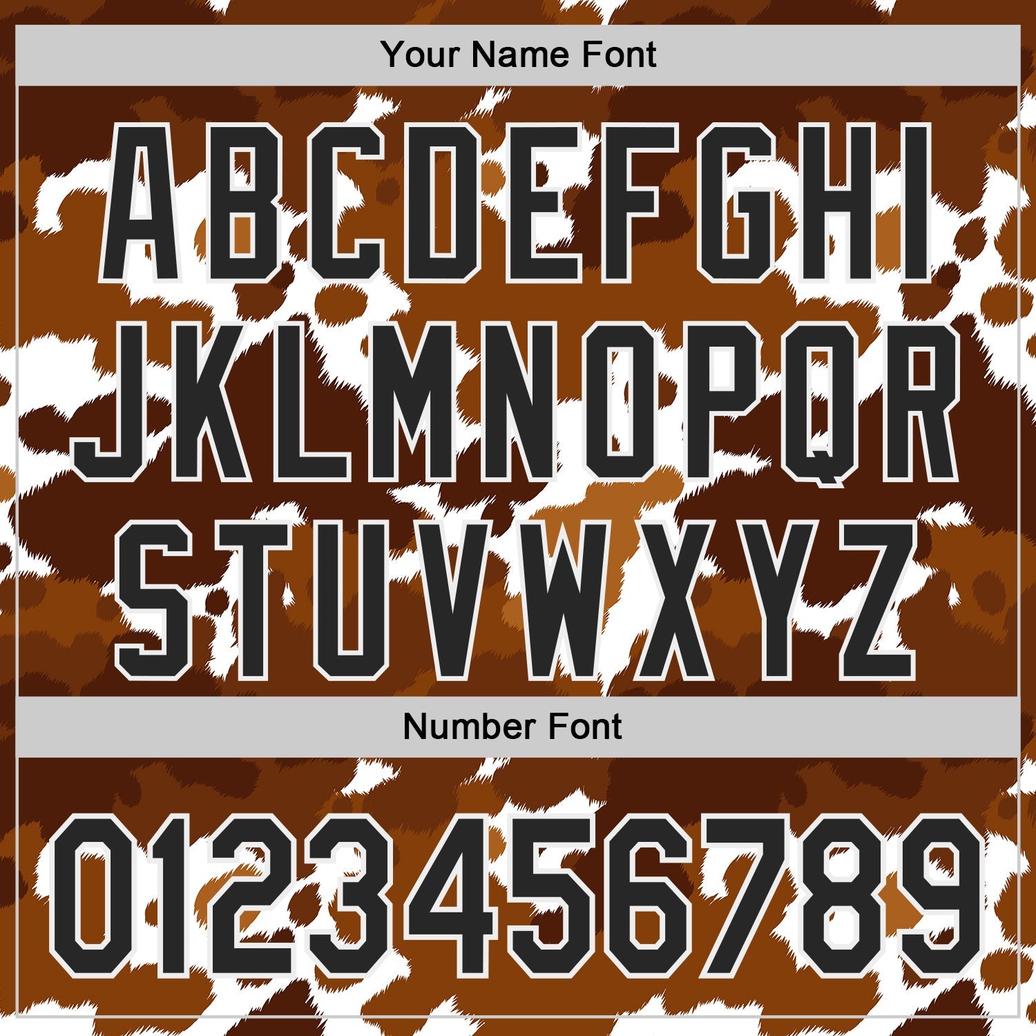 Custom Brown Black-White Leopard Print Authentic Baseball Jersey