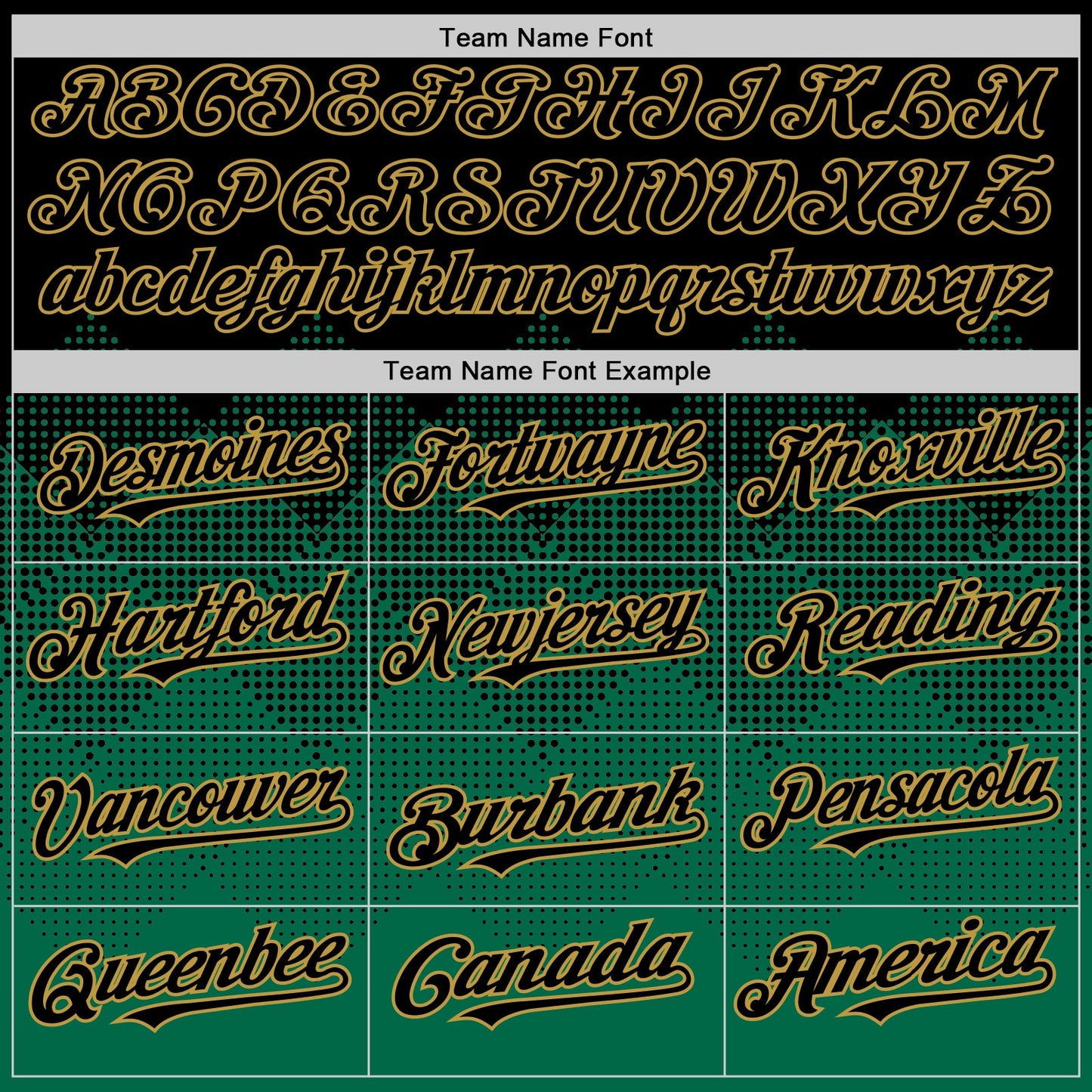 Custom Black Kelly Green-Old Gold 3D Pattern Design Gradient Square Shapes Authentic Baseball Jersey