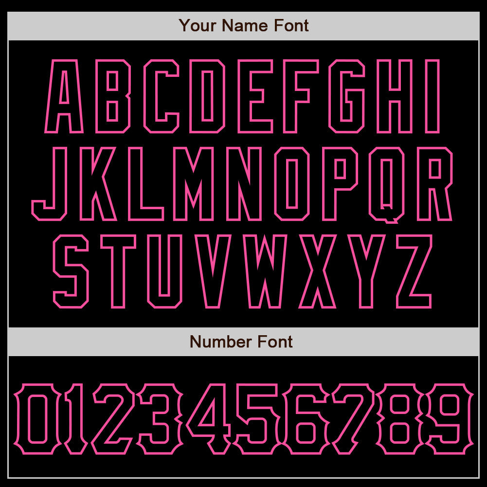 Custom Black Pink 3D Pattern Design Abstract Splatter Grunge Art Authentic Baseball Jersey