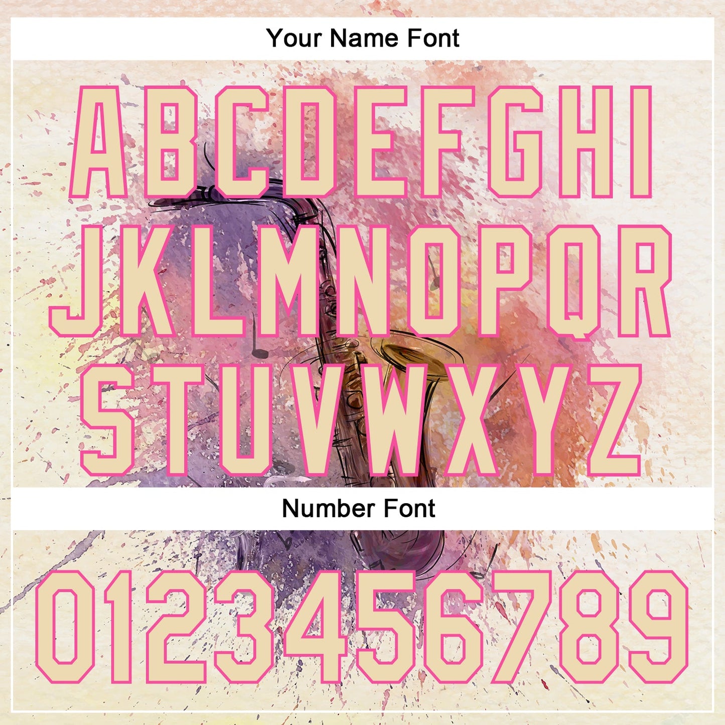 Custom City Cream Pink 3D Pattern Design International Jazz Day Authentic Baseball Jersey