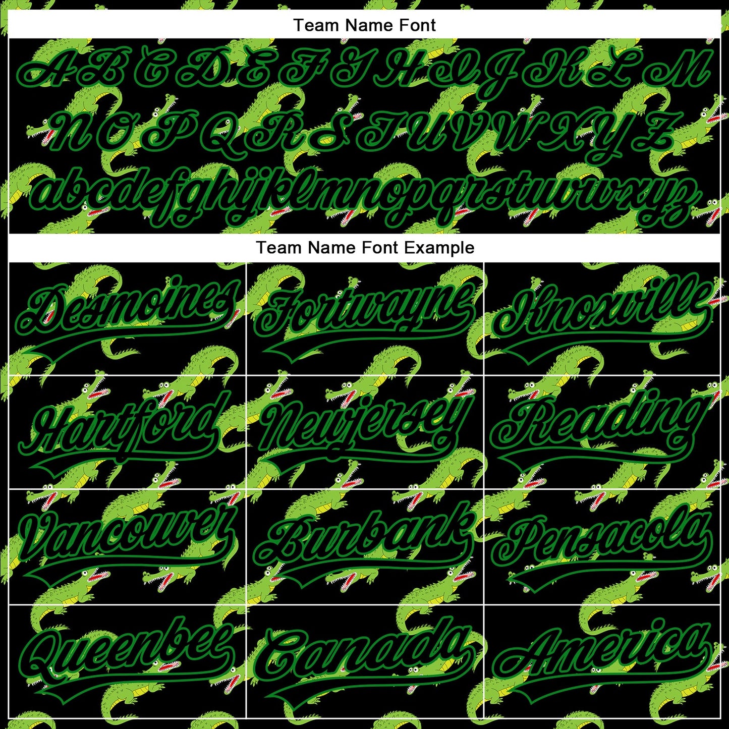 Custom Black Grass Green 3D Pattern Design Crocodile Authentic Baseball Jersey T-Shirts, Hoodie, Sweatshirt (Image 4)