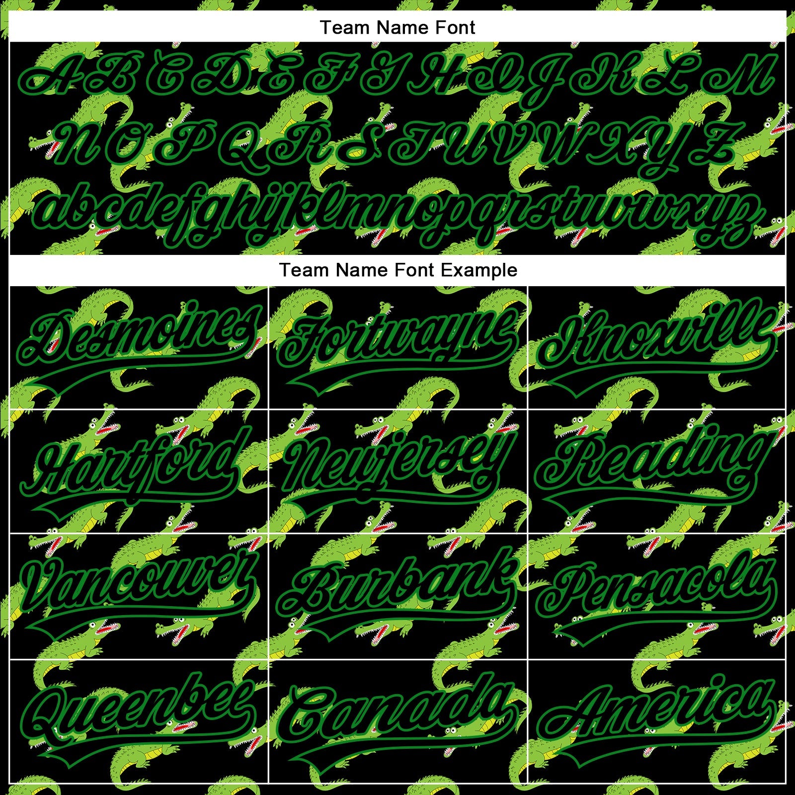 Custom Black Grass Green 3D Pattern Design Crocodile Authentic Baseball Jersey T-Shirts, Hoodie, Sweatshirt (Image 4)