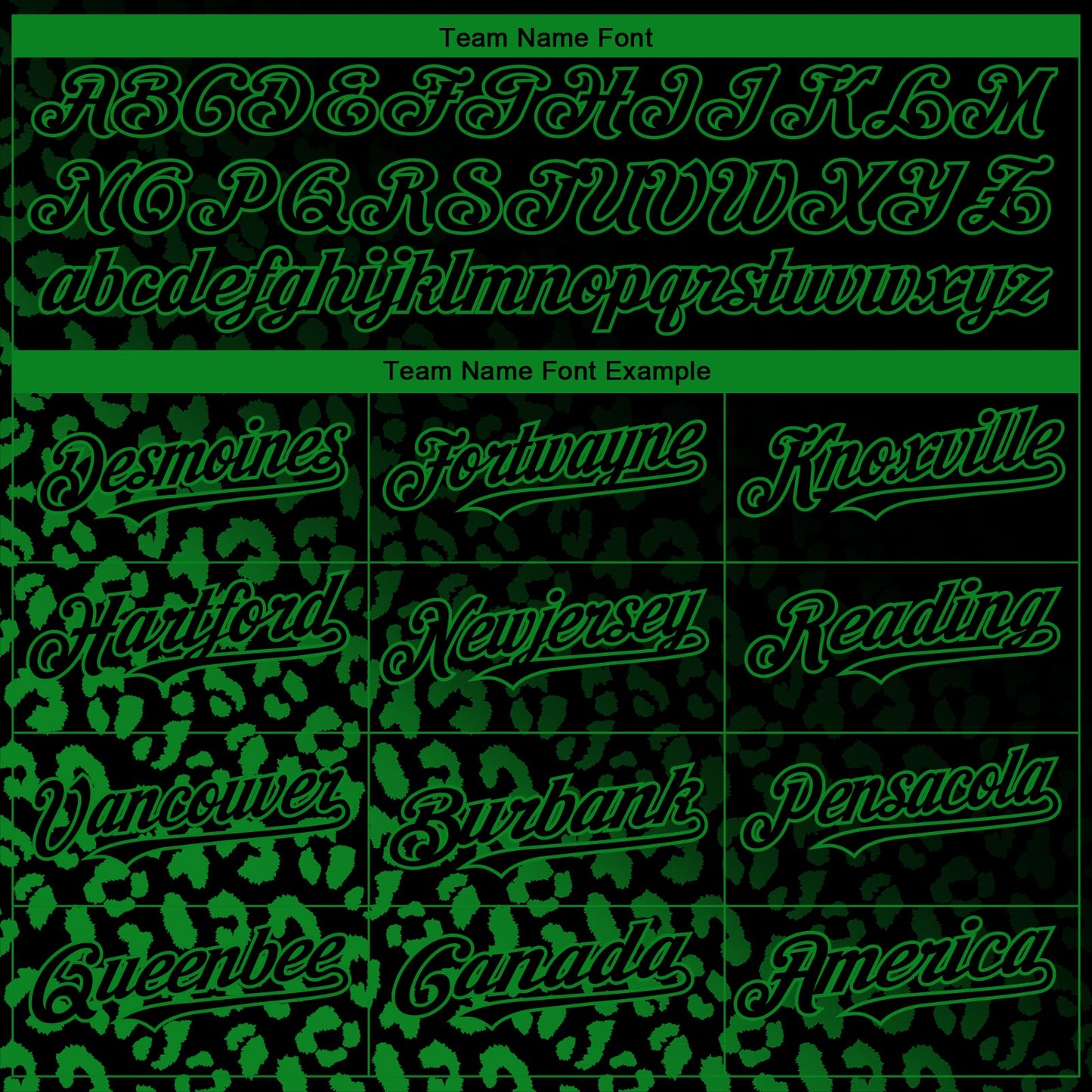 Custom Black Grass Green 3D Pattern Design Leopard Print Fade Fashion Authentic Baseball Jersey T-Shirts,... (Image 4)