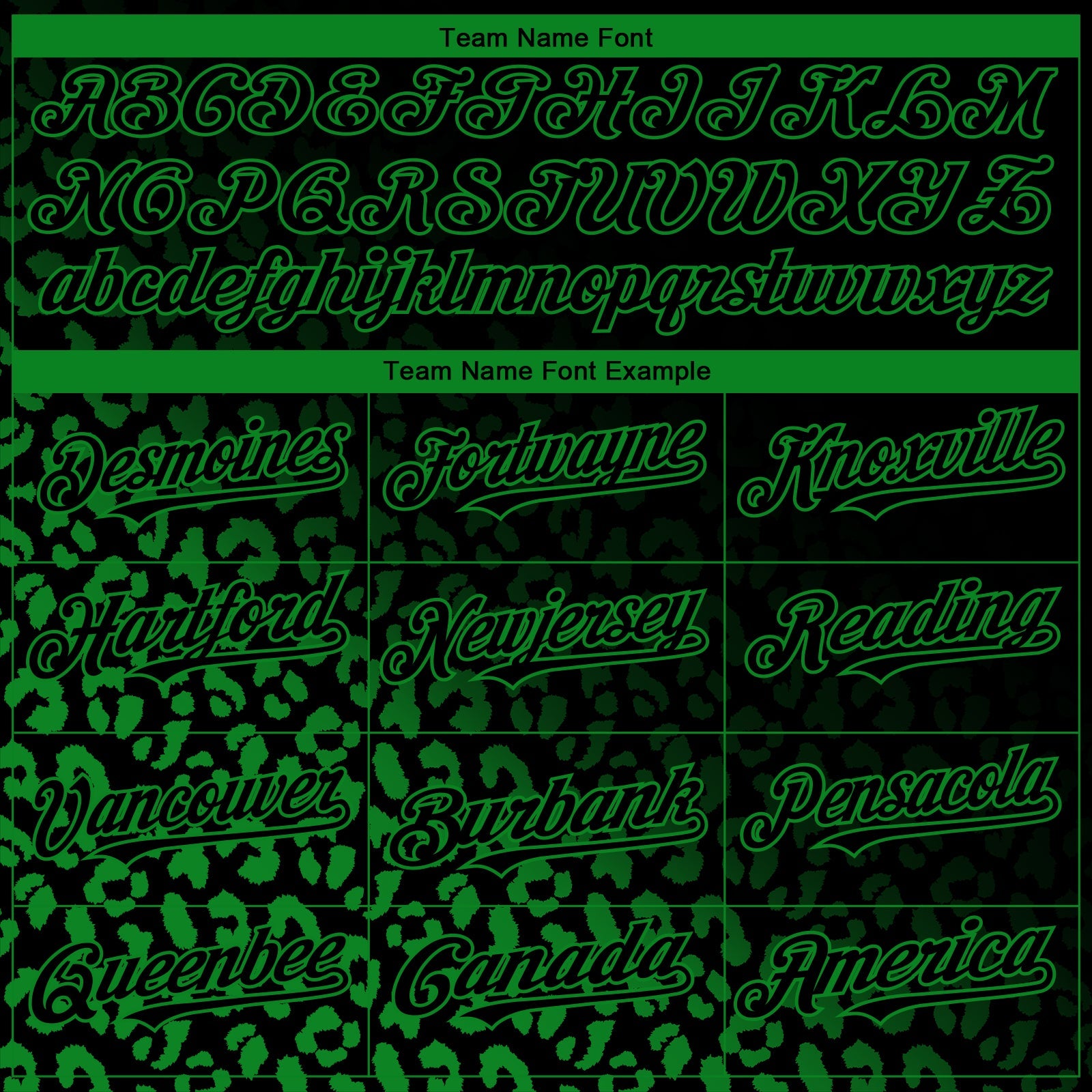 Custom Black Grass Green 3D Pattern Design Leopard Print Fade Fashion Authentic Baseball Jersey T-Shirts,... (Image 4)