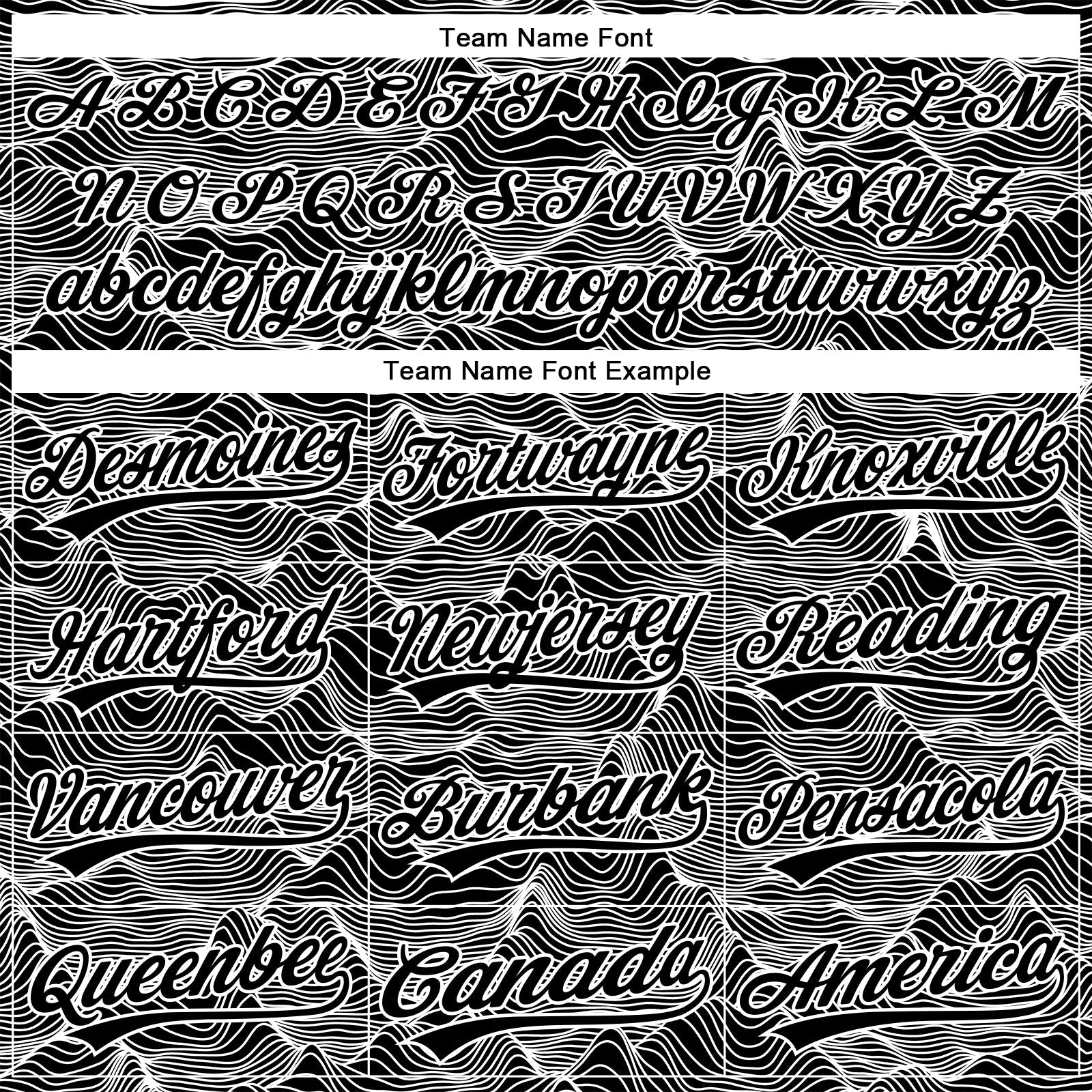 Custom Black White 3D Pattern Design Abstract Mountains Authentic Baseball Jersey T-Shirts, Hoodie, Sweatshirt (Image 4)