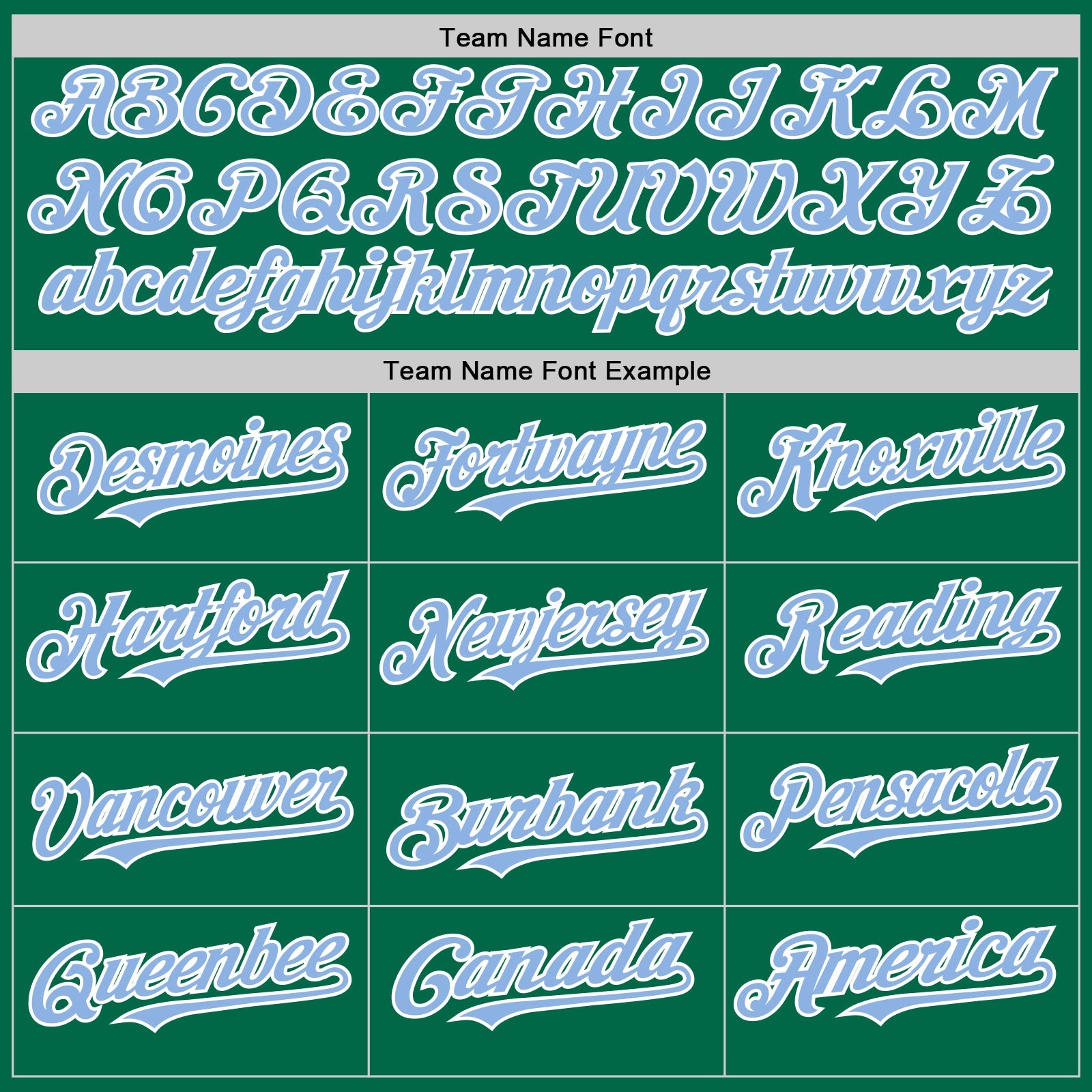 Custom Kelly Green Light Blue-White 3D Pattern Design Gradient Style Twinkle Star Authentic Baseball Jersey... (Image 4)