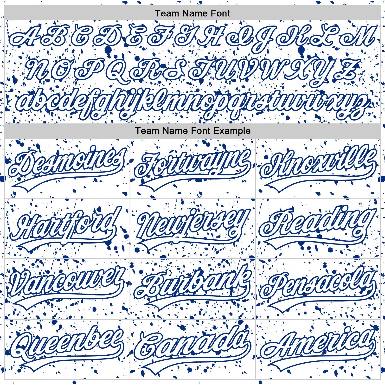 Custom White Royal 3D Pattern Design Abstract Splatter Ink Authentic Baseball Jersey