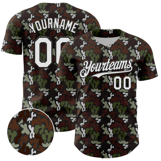 Custom Black White 3D Pattern Design Abstract Spots Authentic Baseball Jersey T-Shirts, Hoodie, Sweatshirt (Image 1)