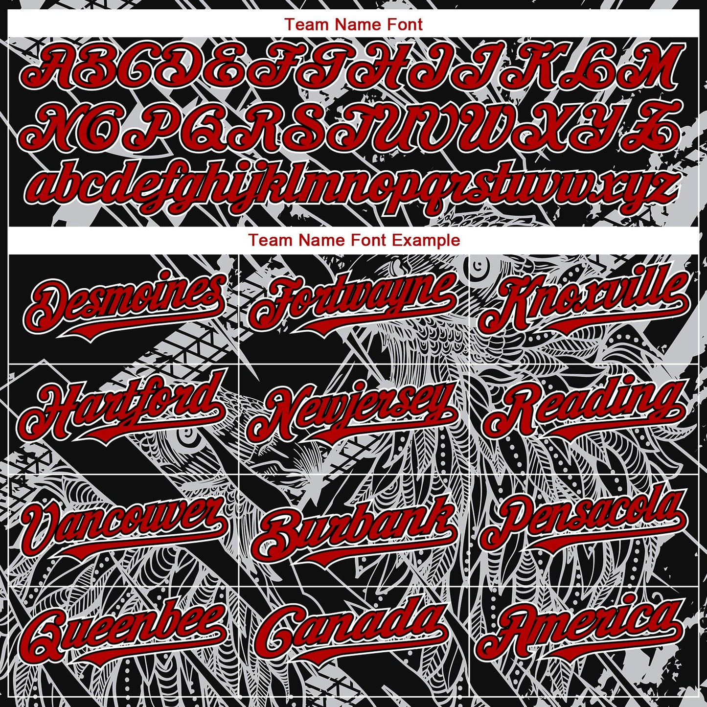 Custom Black Red-White 3D Pattern Design Animal Eagle Authentic Baseball Jersey T-Shirts, Hoodie, Sweatshirt (Image 4)
