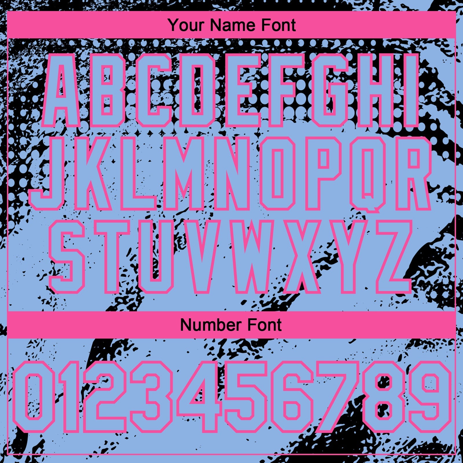 Custom Black Light Blue-Pink Splash Grunge Fragment Authentic Baseball Jersey