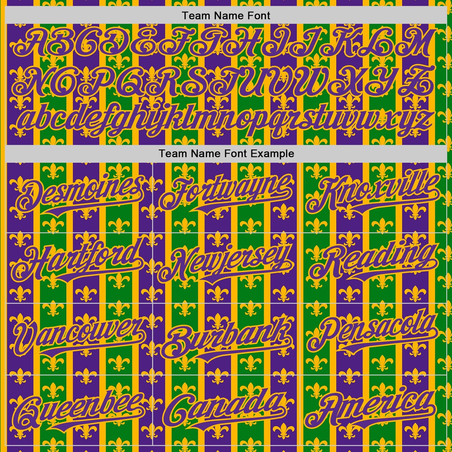 Custom Green Purple-Gold 3D Pattern Design Mardi Gras Shrove Tuesday Authentic Baseball Jersey T-Shirts,... (Image 4)