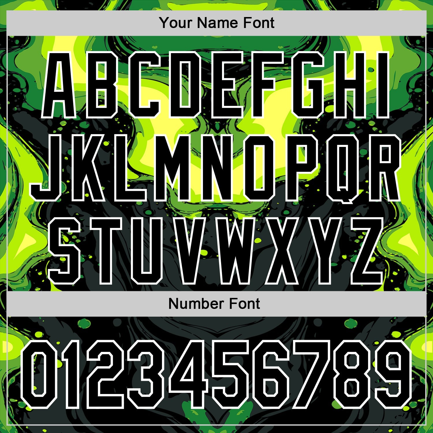 Custom Black Green-White 3D Pattern Design Rave Party Poison Liquid Authentic Baseball Jersey